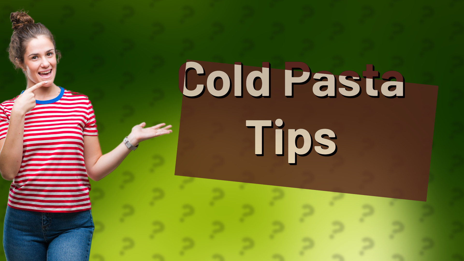 Cold Pasta Tips