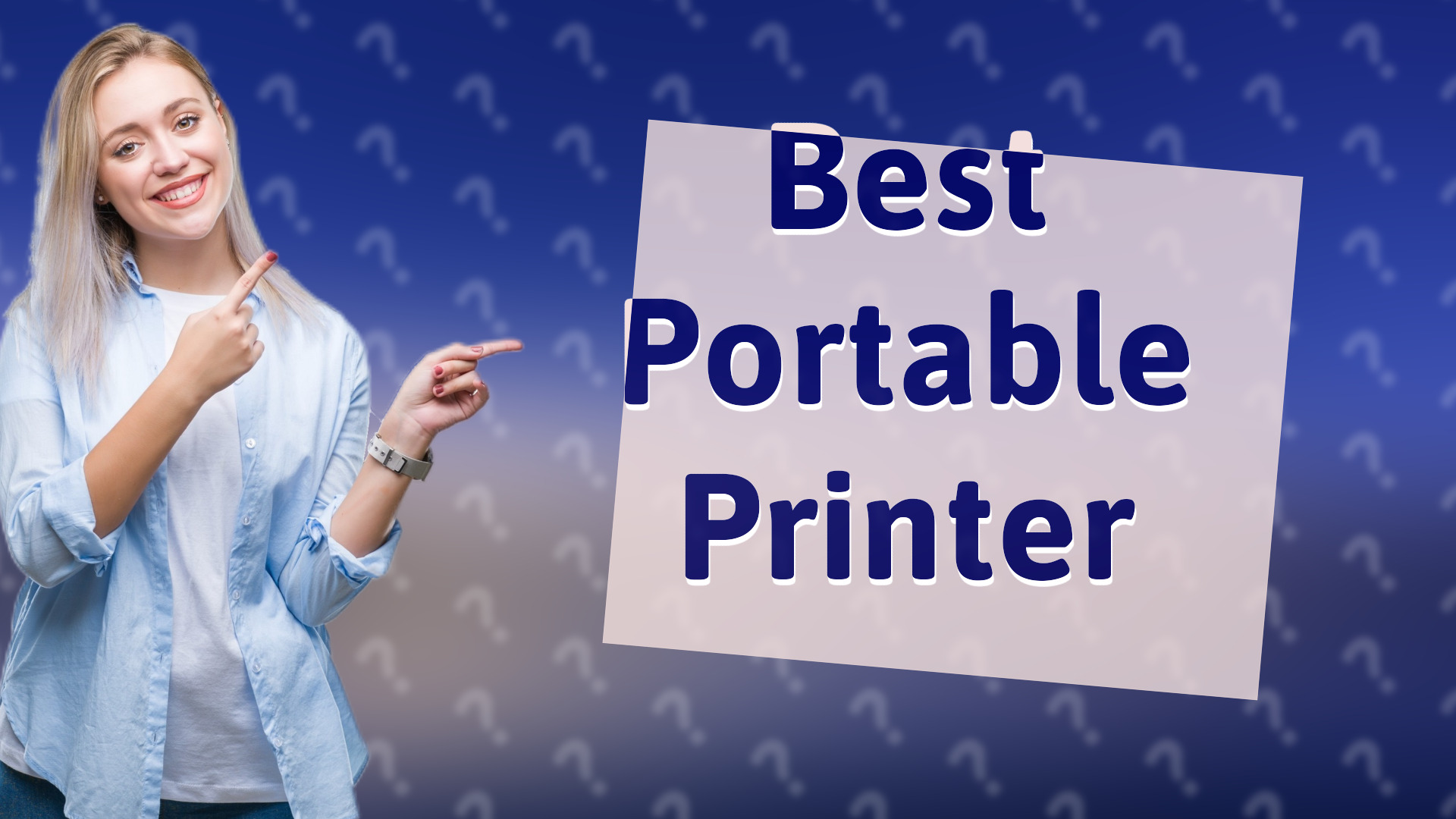 Best Portable Printer