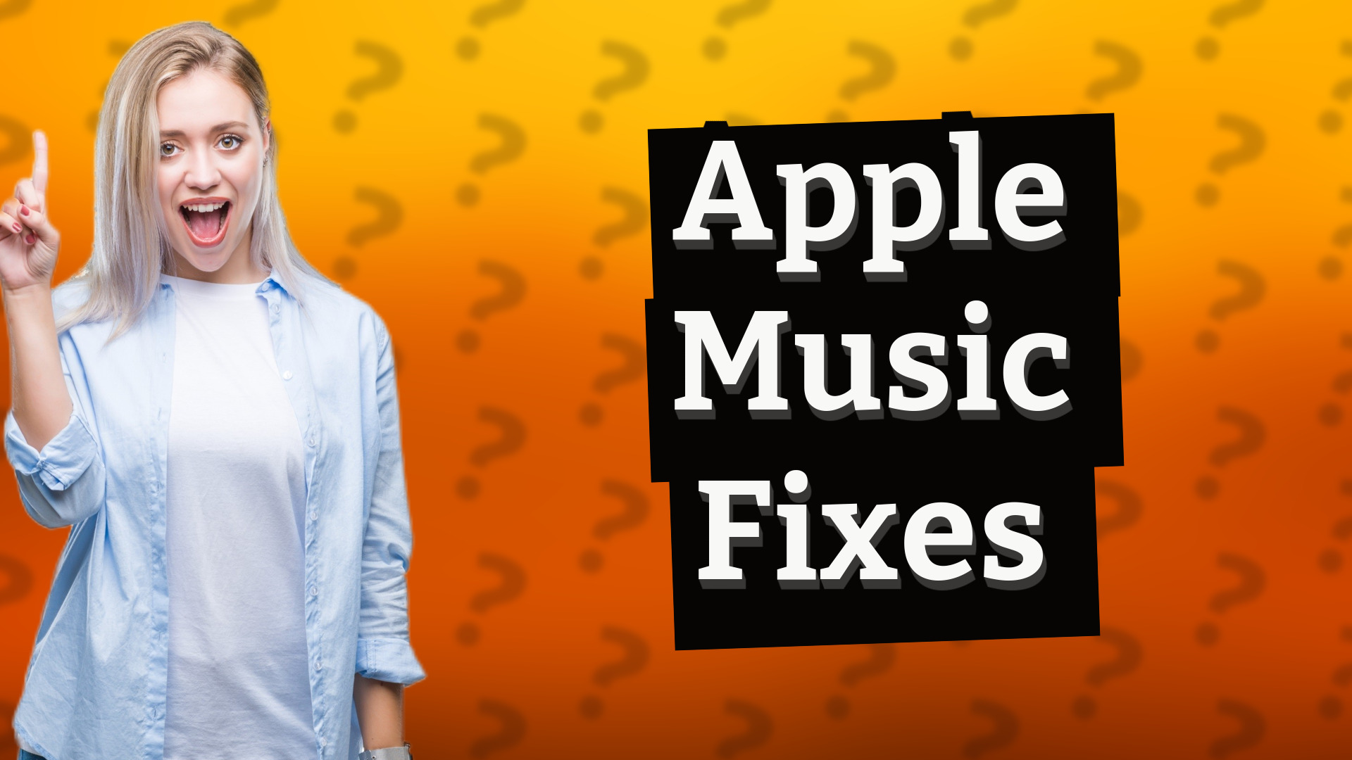 Apple Music Fixes
