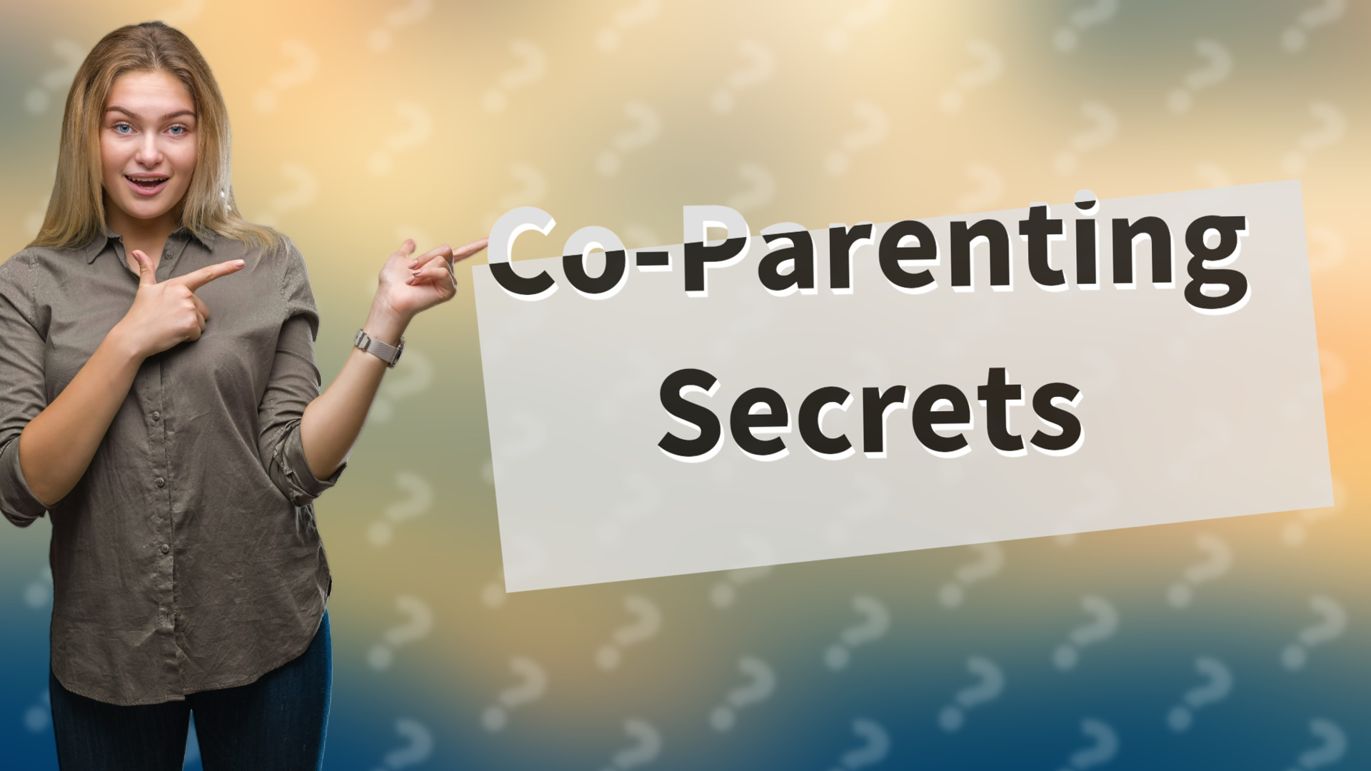 Co-Parenting Secrets