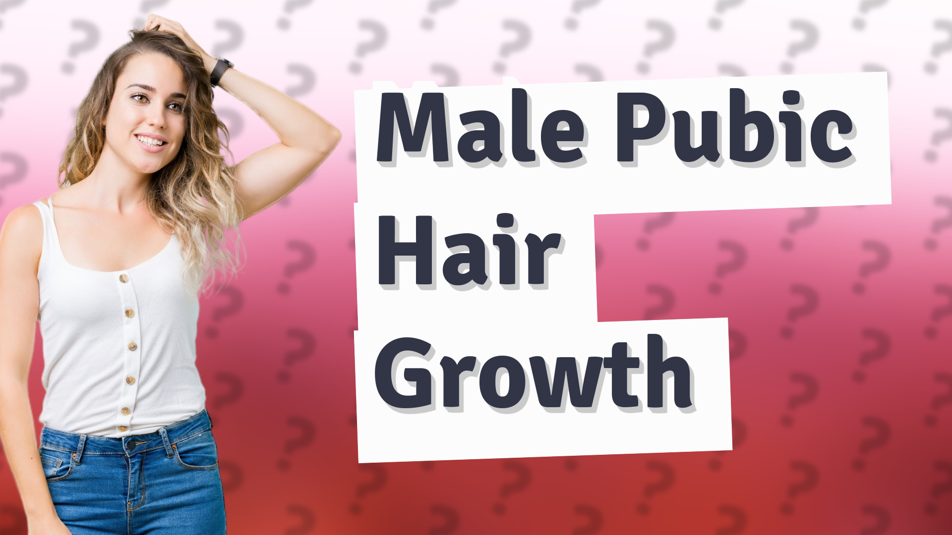 Male Pubic Hair Growth