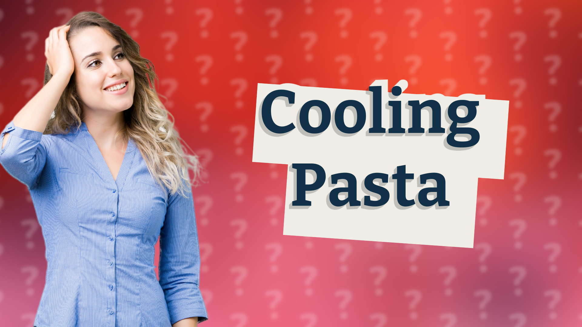 Cooling Pasta