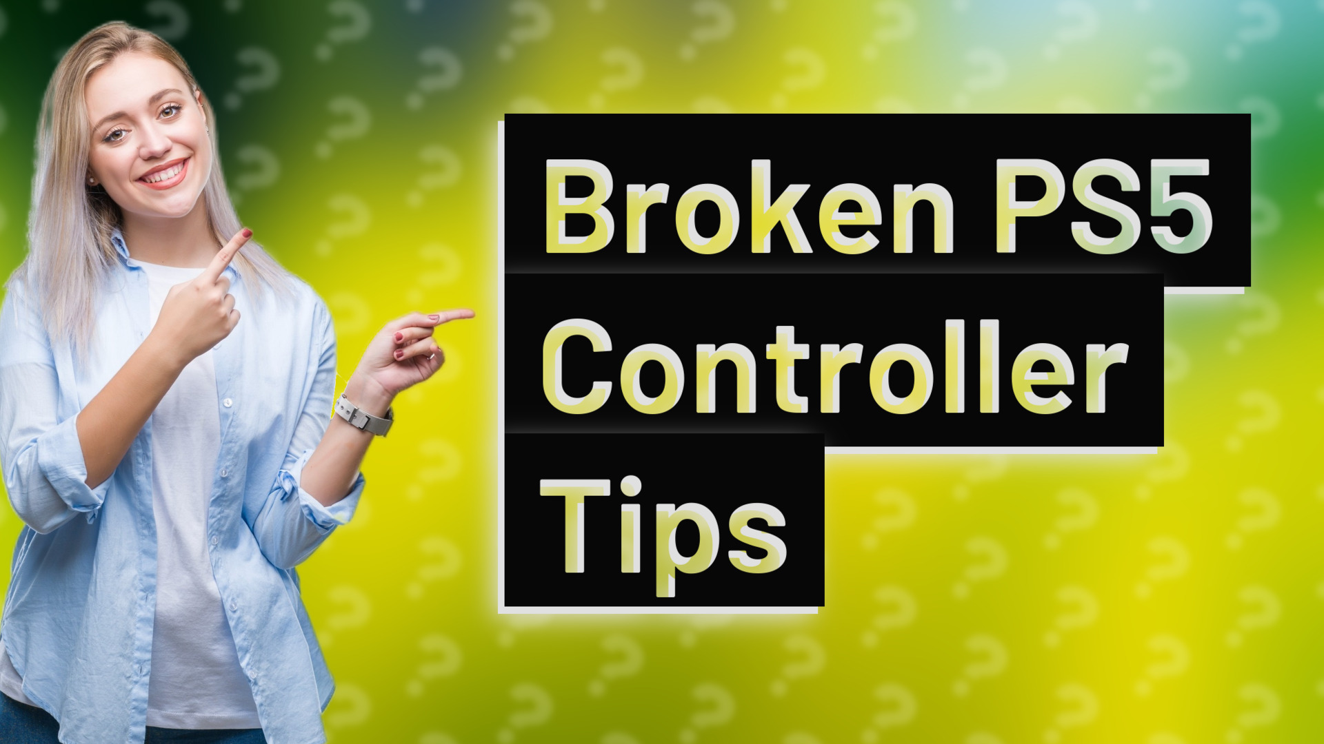 Broken PS5 Controller Tips