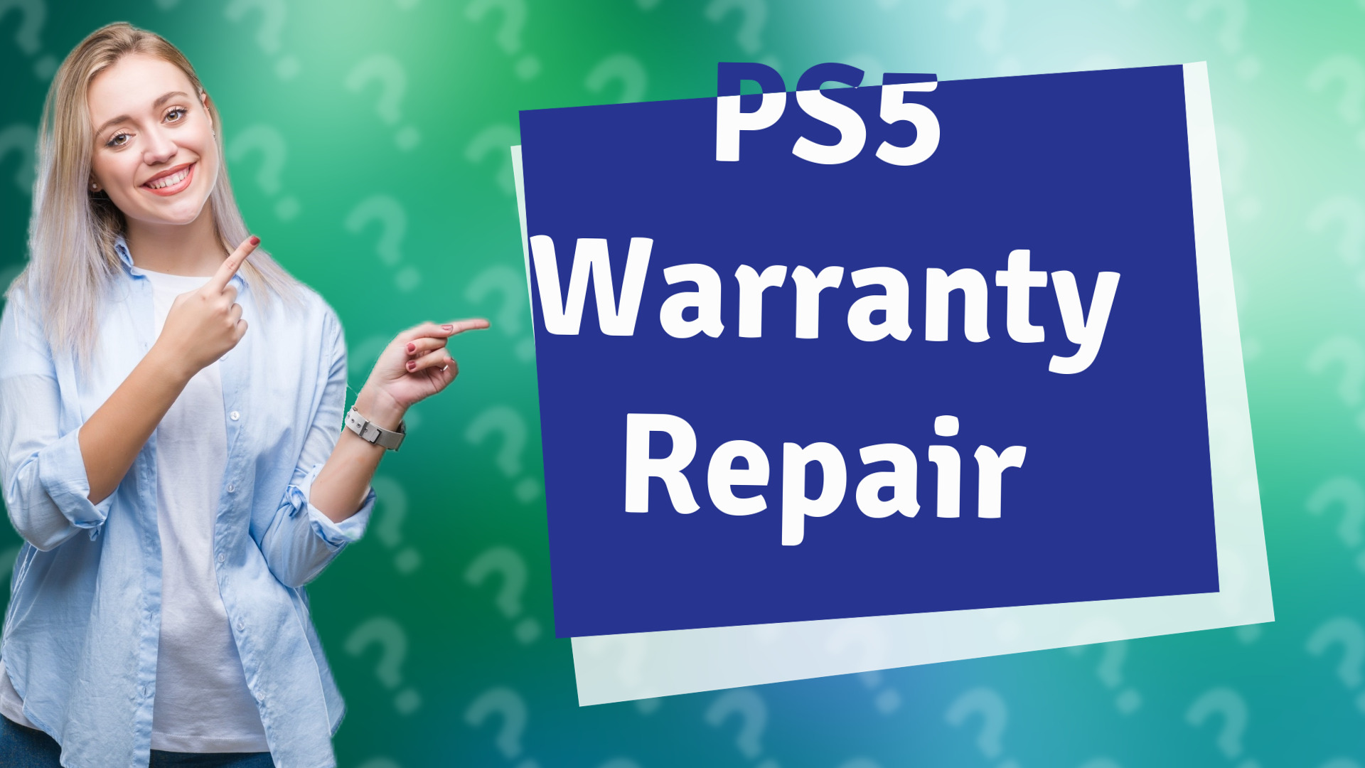PS5 Warranty Repair