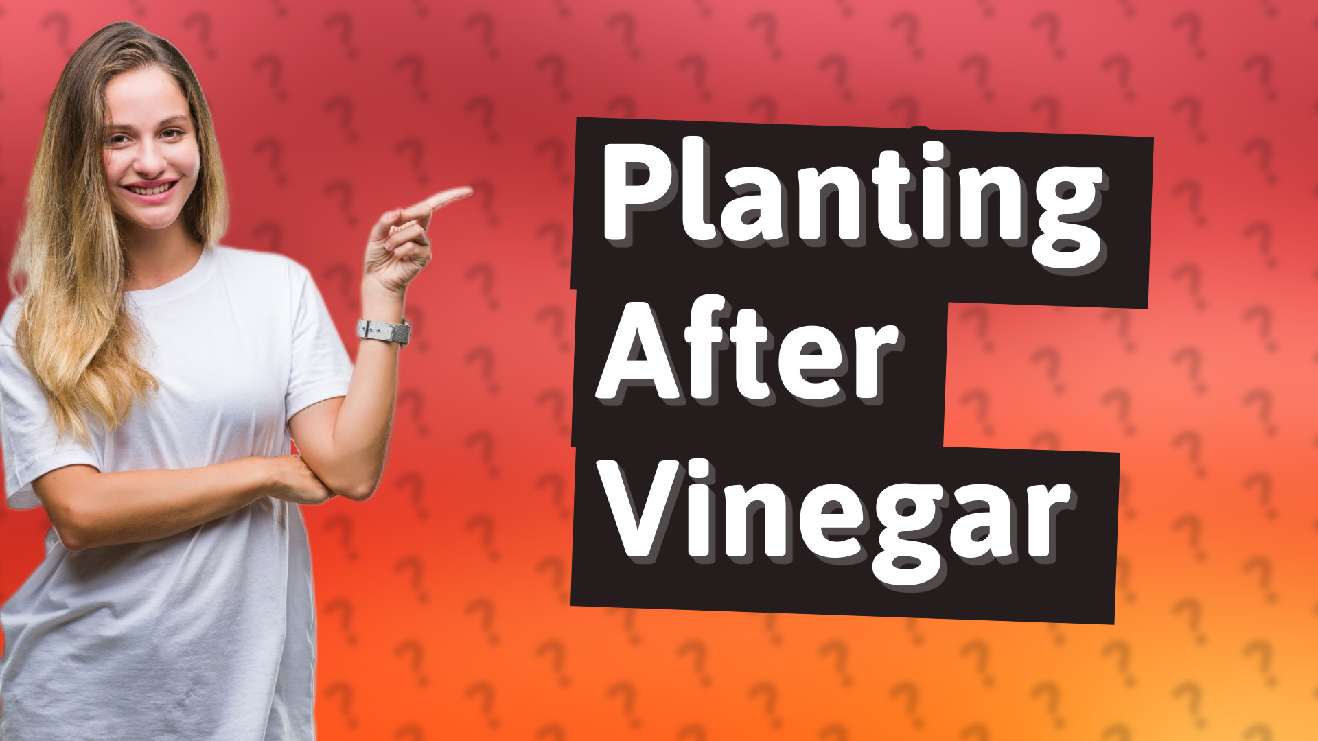 Planting After Vinegar