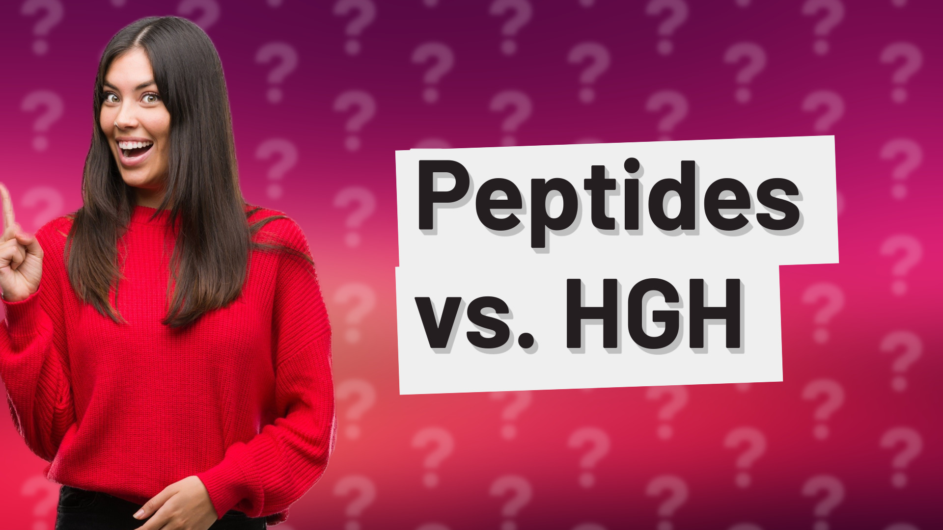 Peptides vs. HGH
