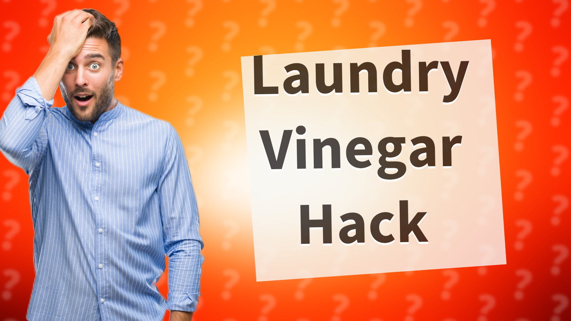 Laundry Vinegar Hack