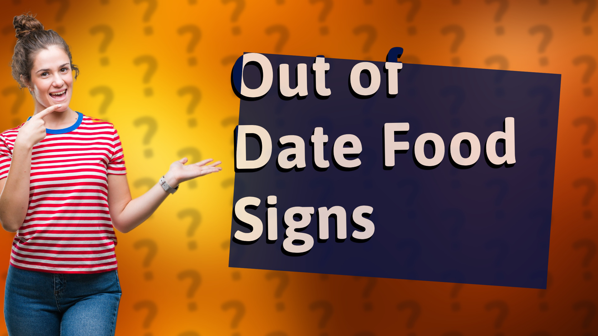 Out of Date Food Signs