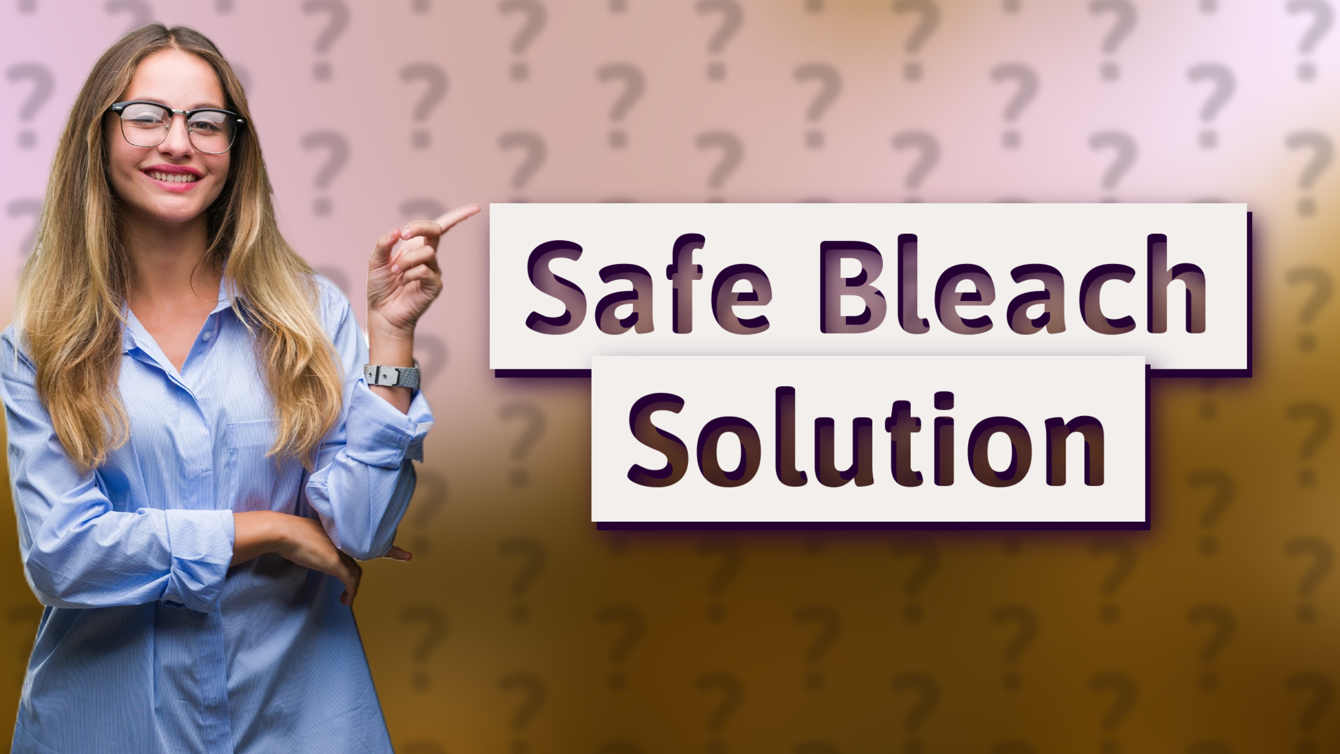 Safe Bleach Solution