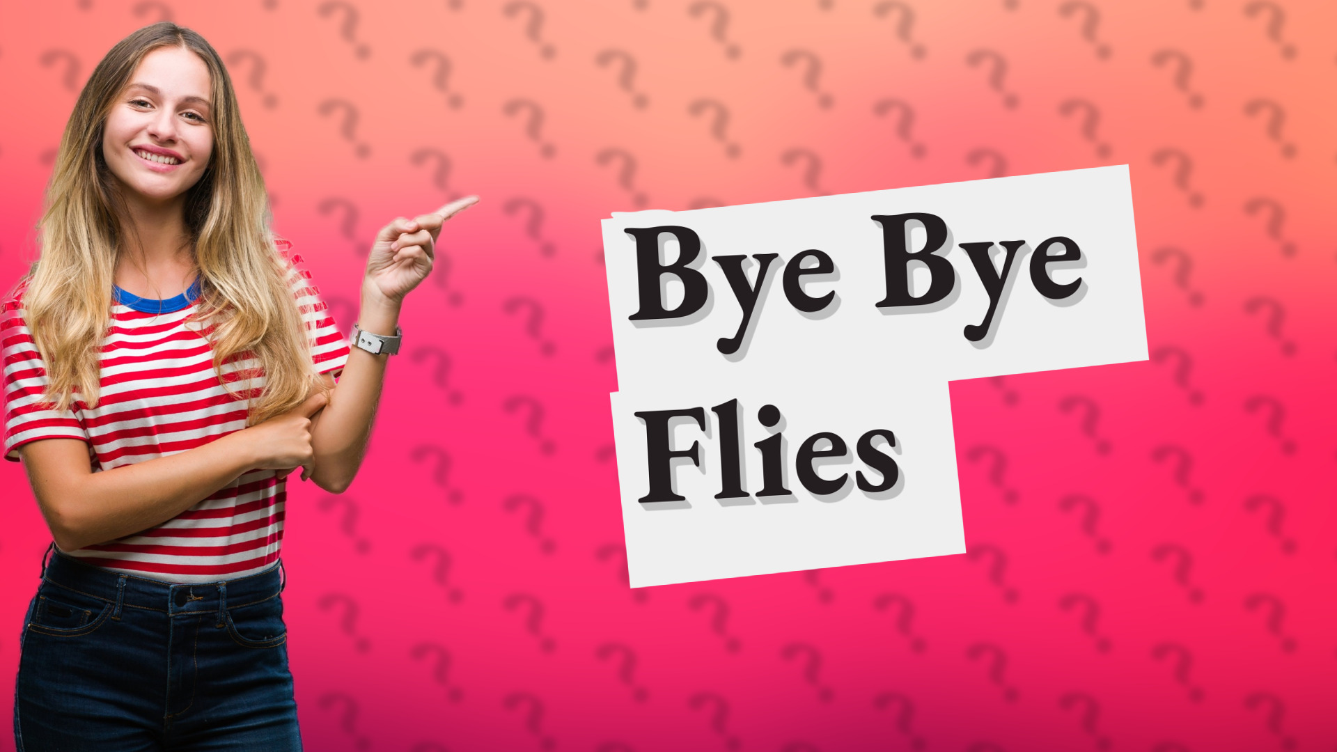 Bye Bye Flies