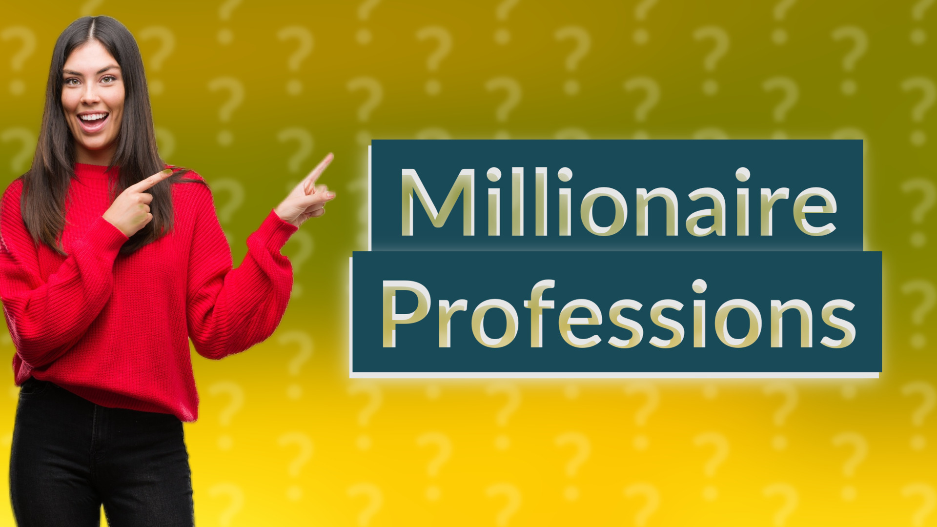 Millionaire Professions