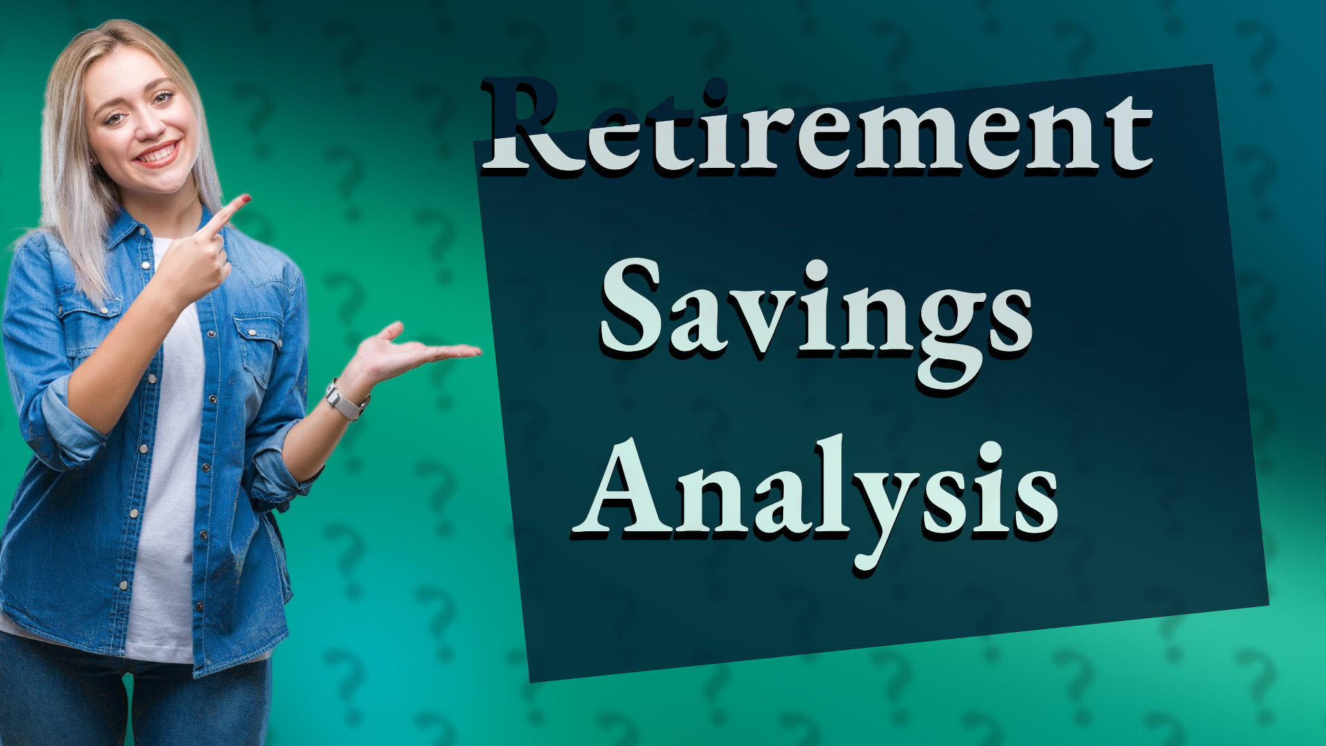 Retirement Savings Analysis