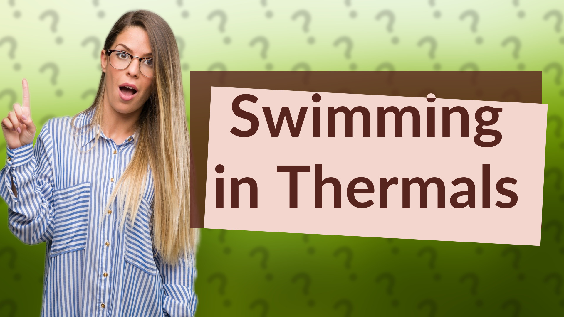 Swimming in Thermals