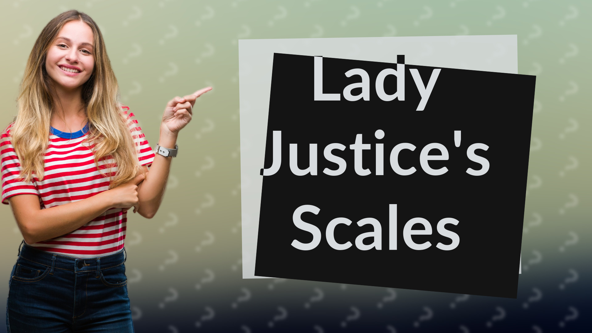 Lady Justice's Scales