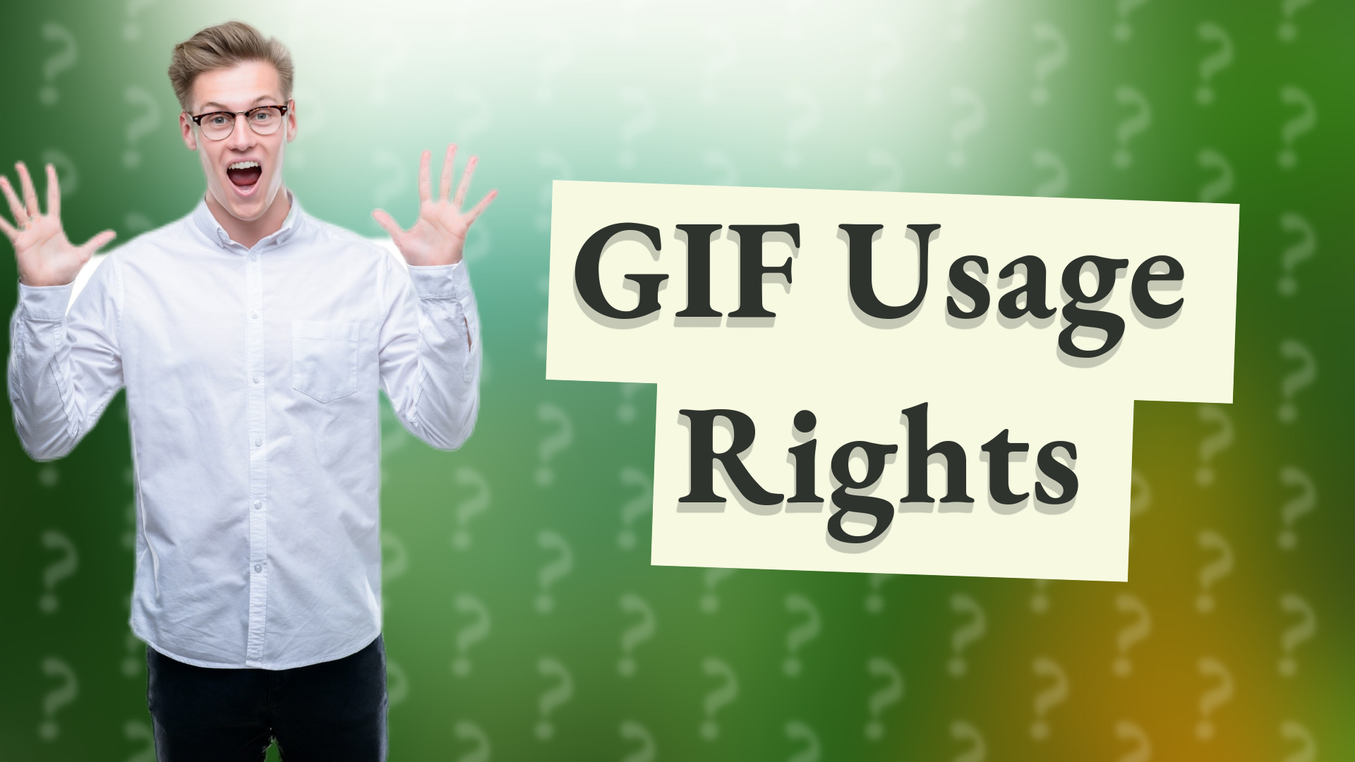 GIF Usage Rights