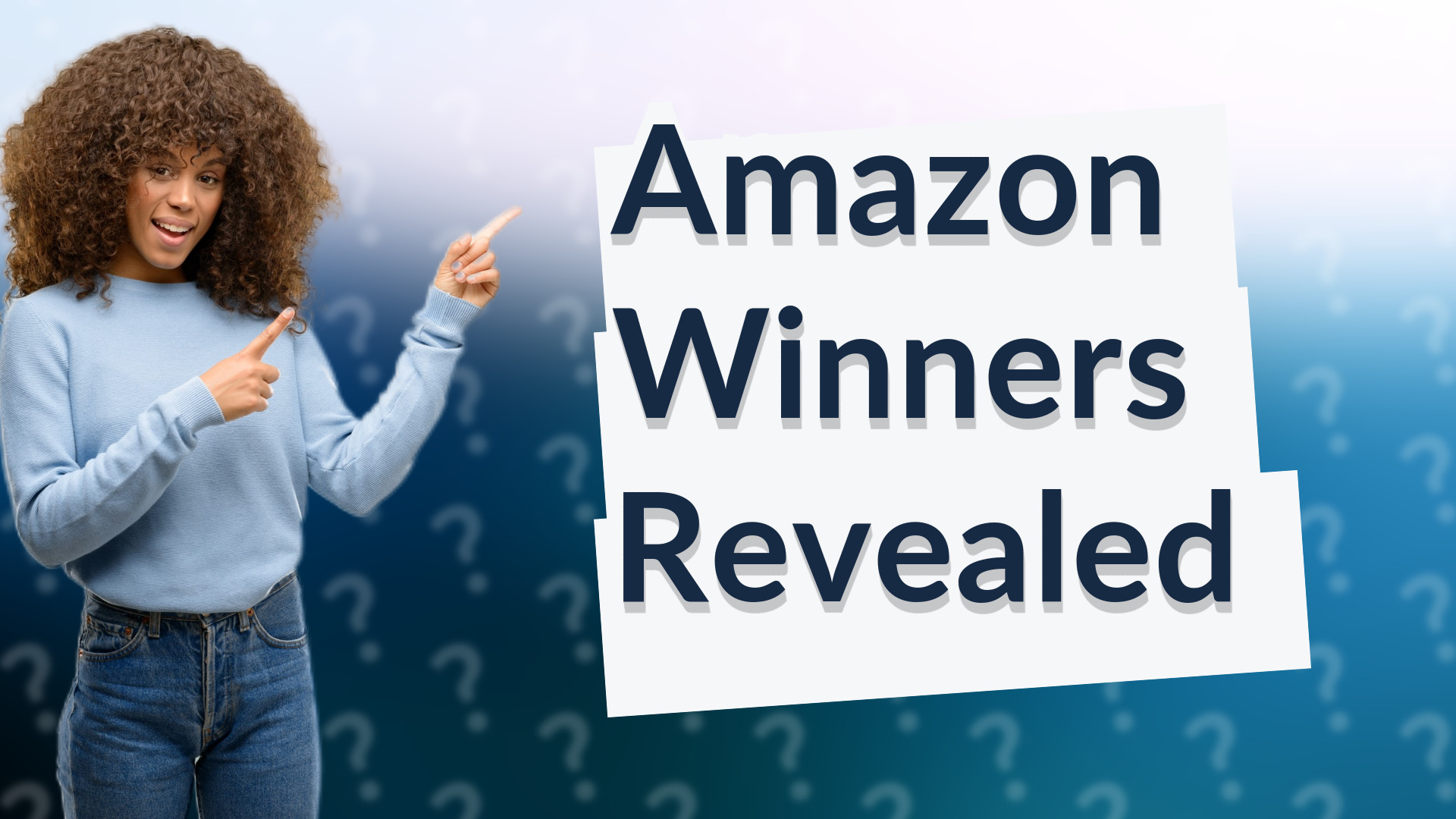 Amazon Winners Revealed