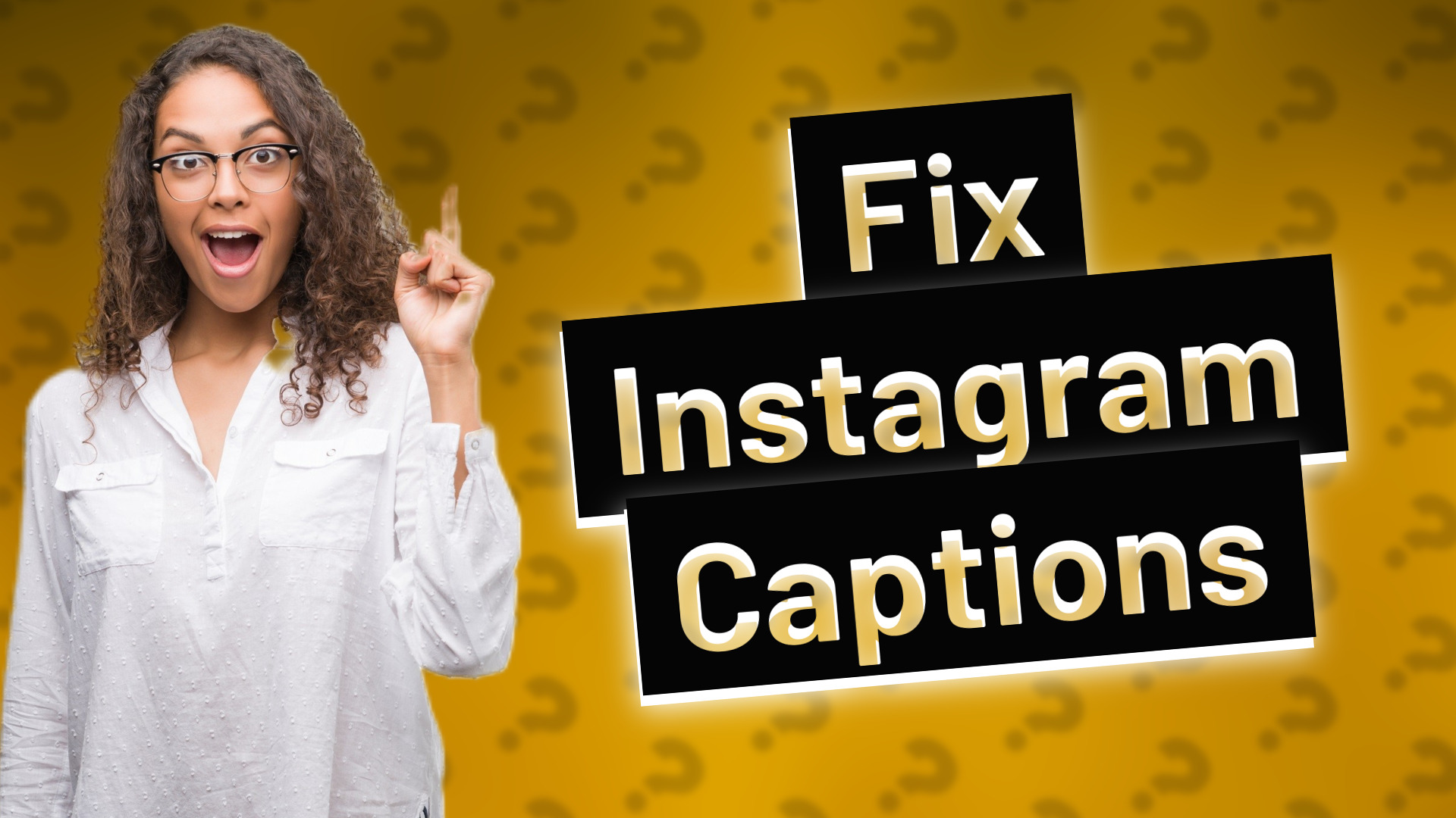 Fix Instagram Captions
