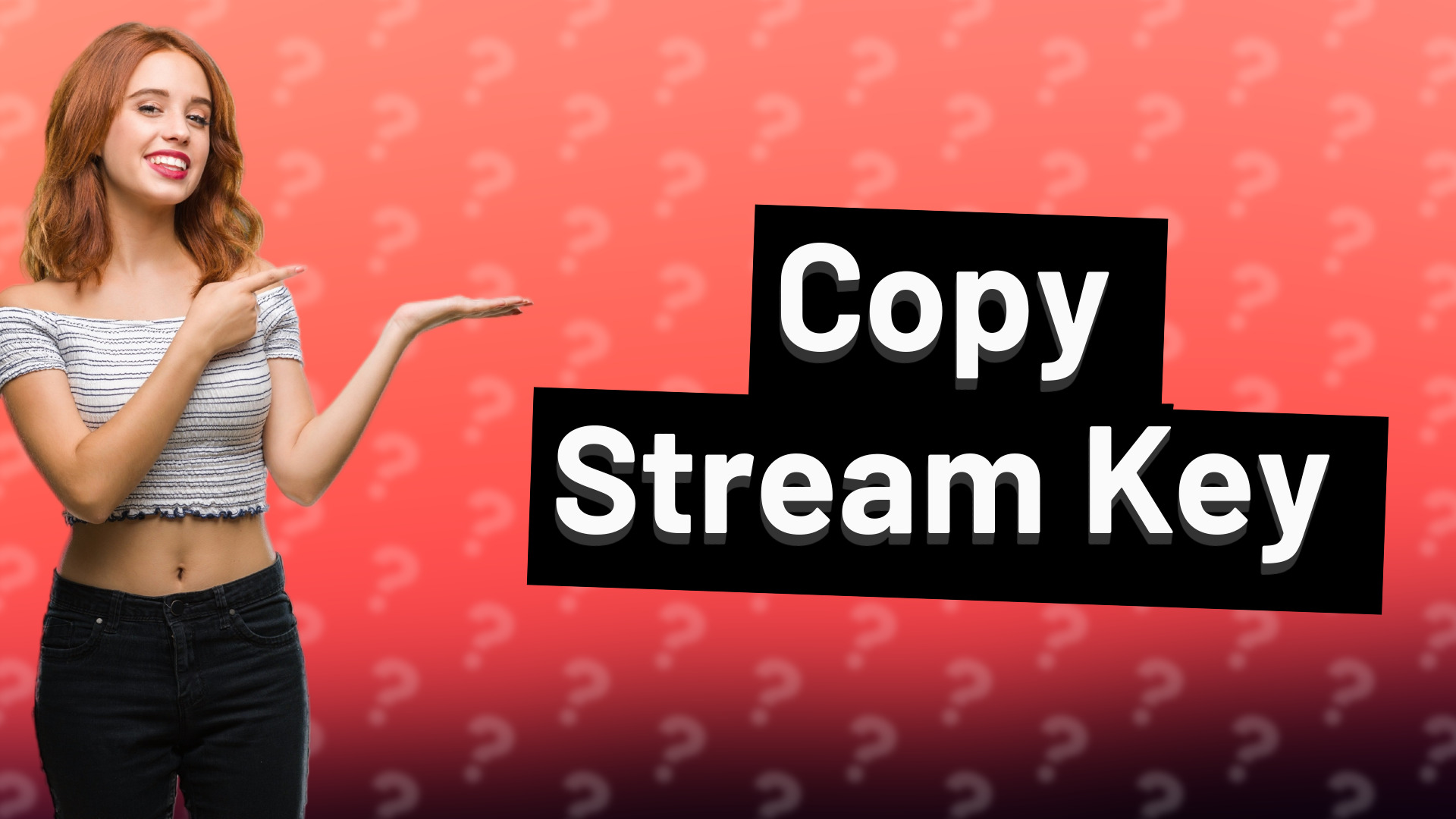 Copy Stream Key