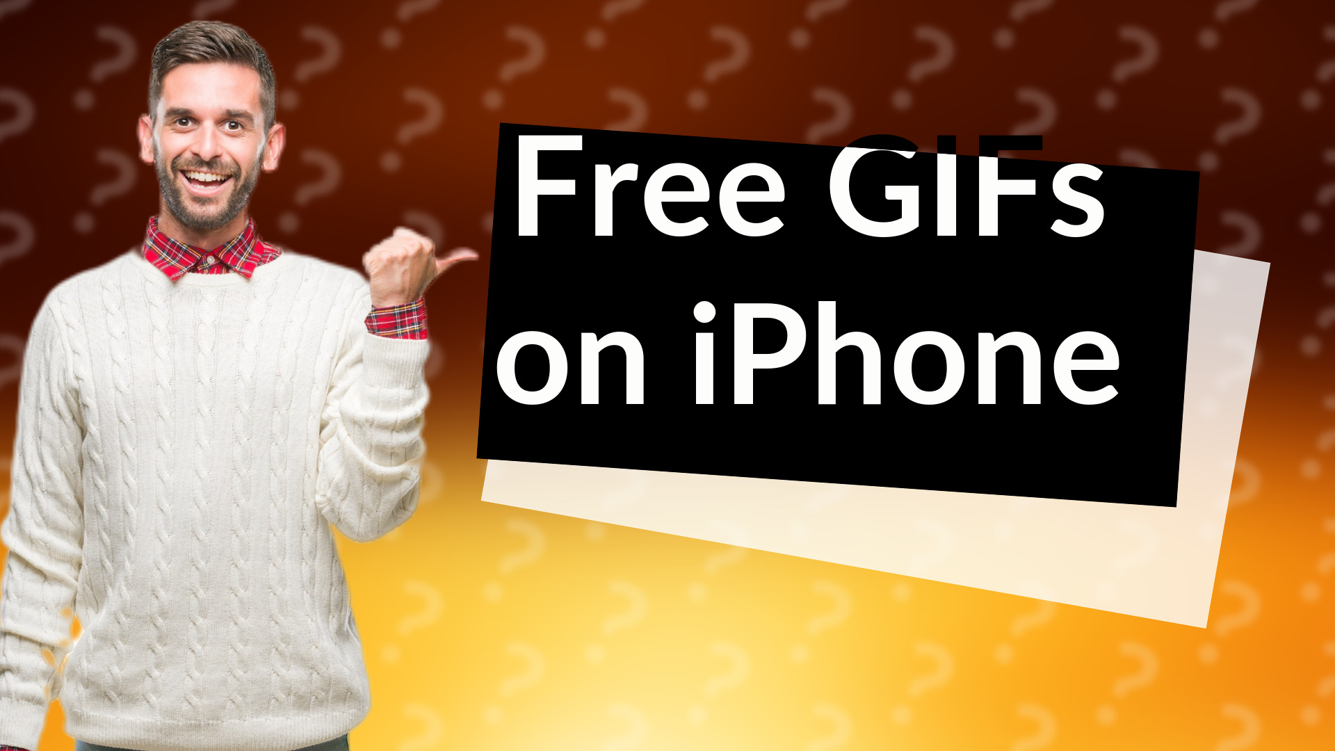 Free GIFs on iPhone