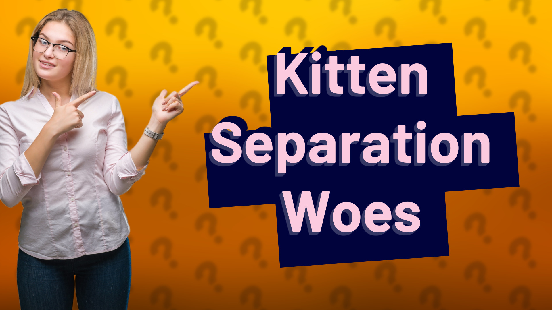 Kitten Separation Woes