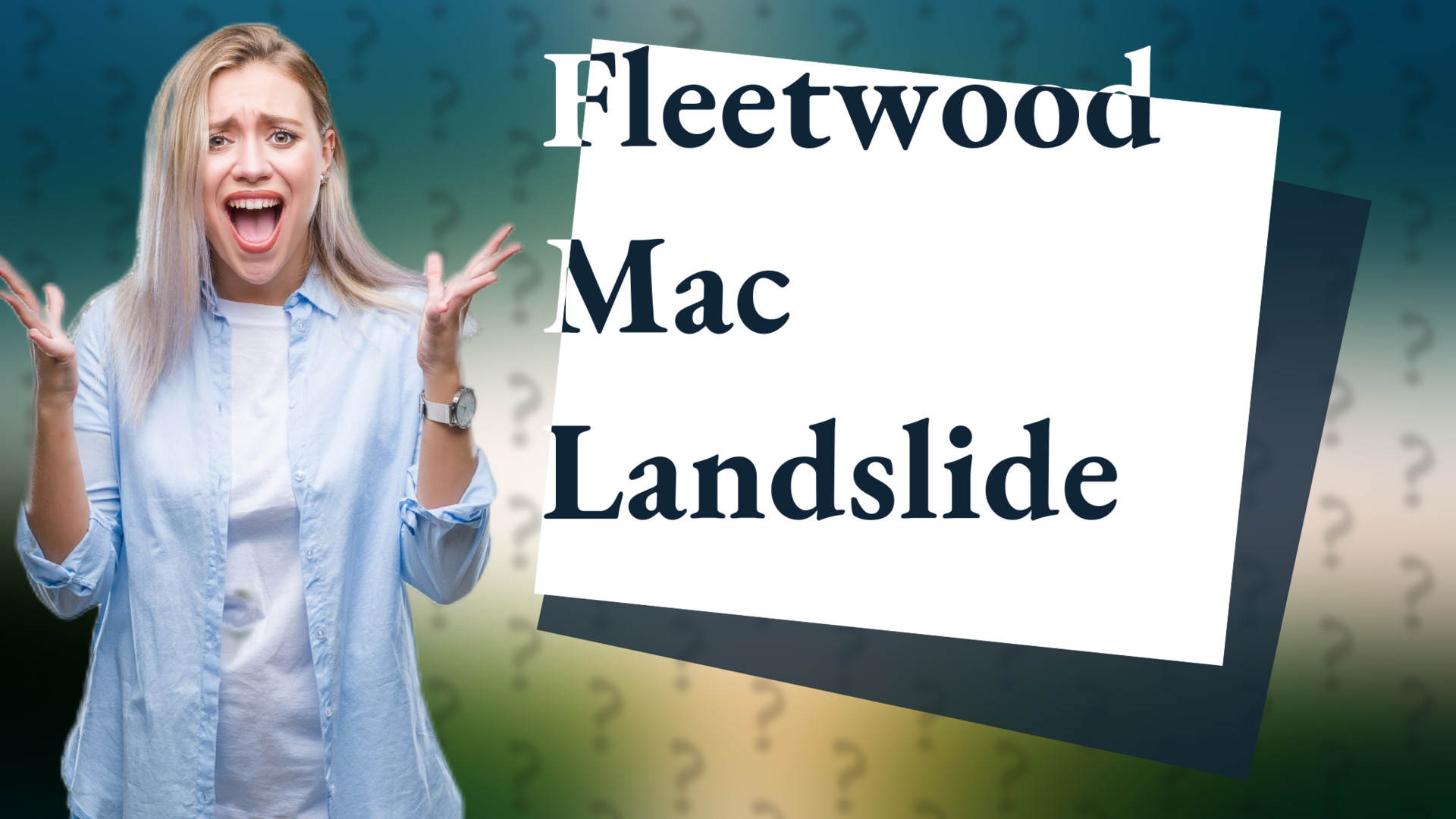 Fleetwood Mac Landslide