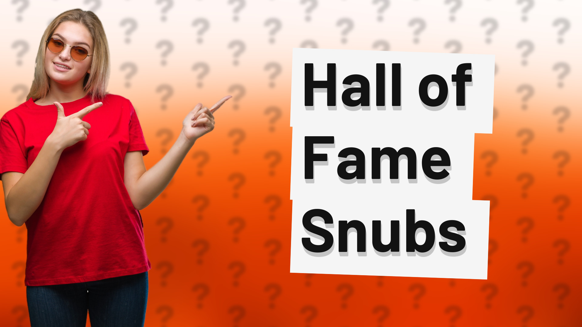 Hall of Fame Snubs