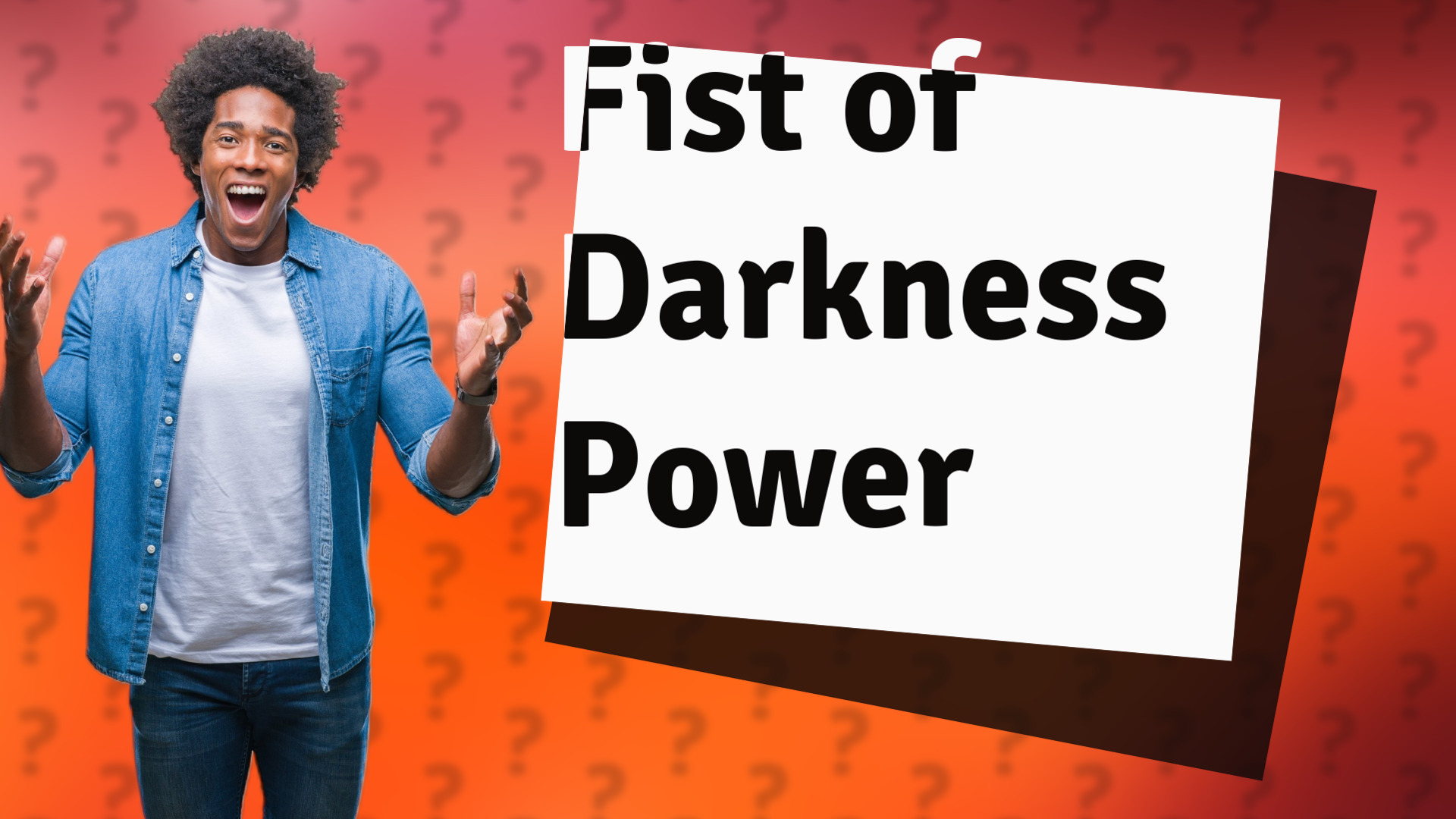 Fist of Darkness Power