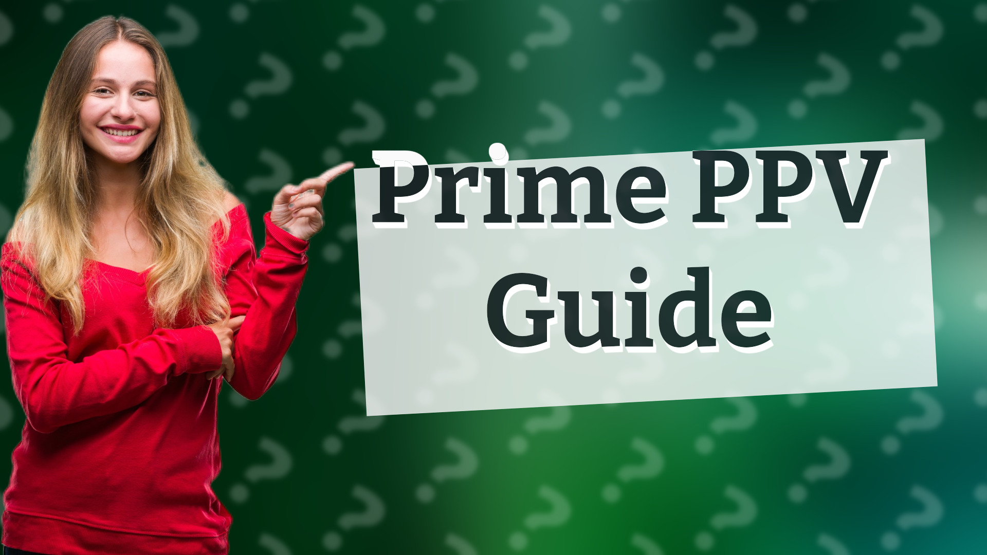 Prime PPV Guide