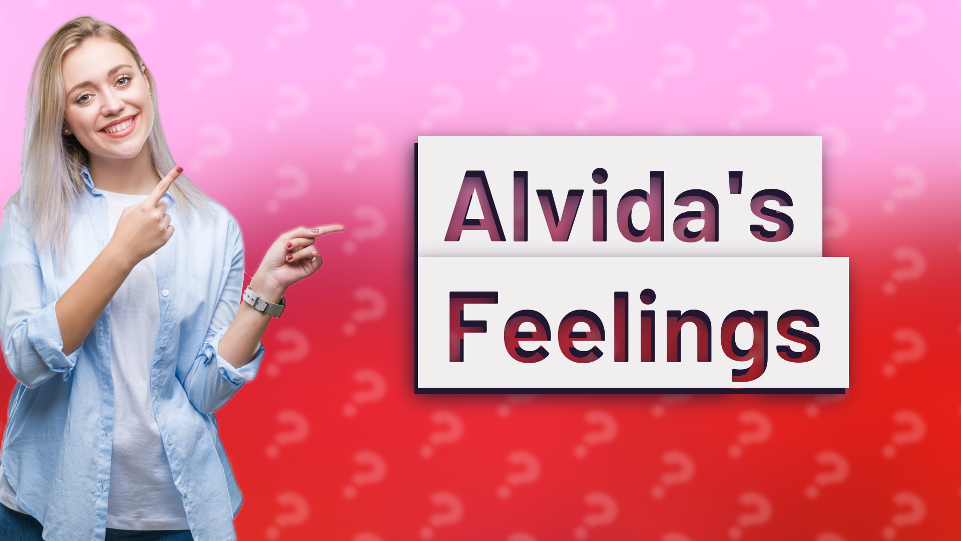 Alvida's Feelings