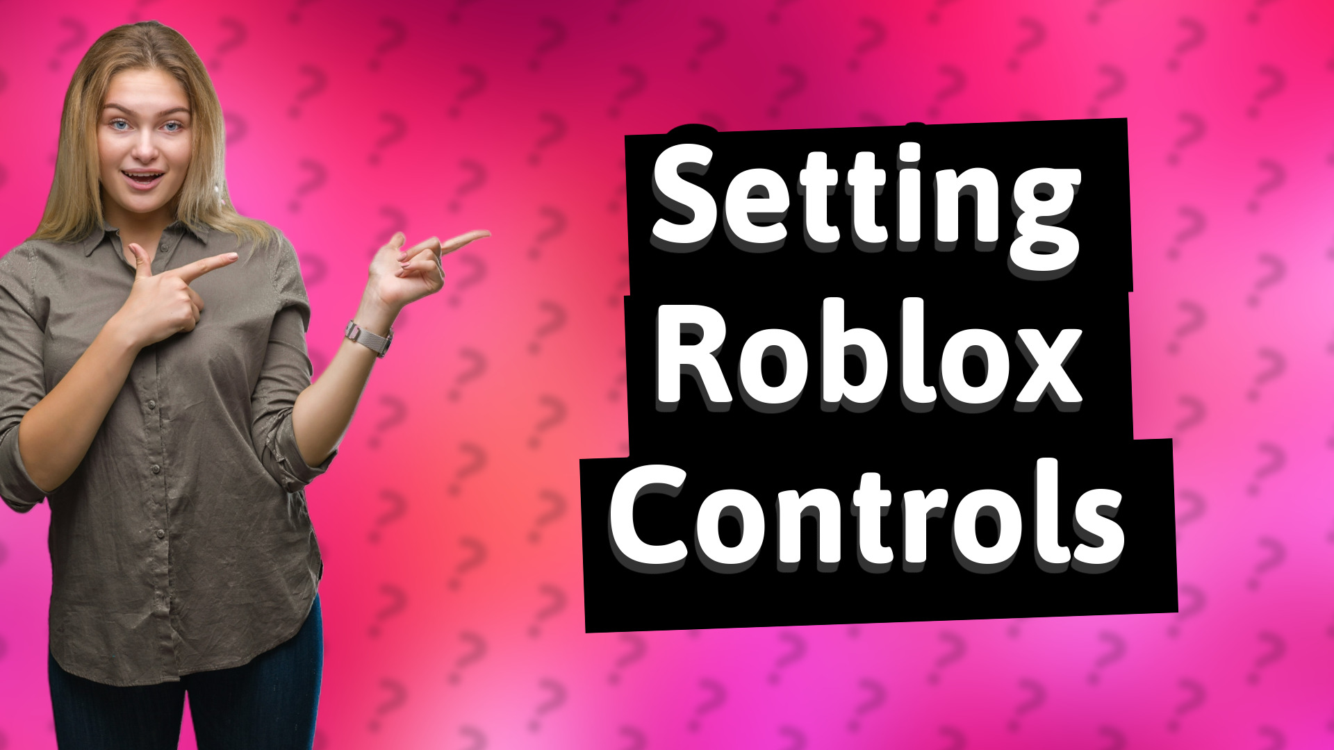 Setting Roblox Controls