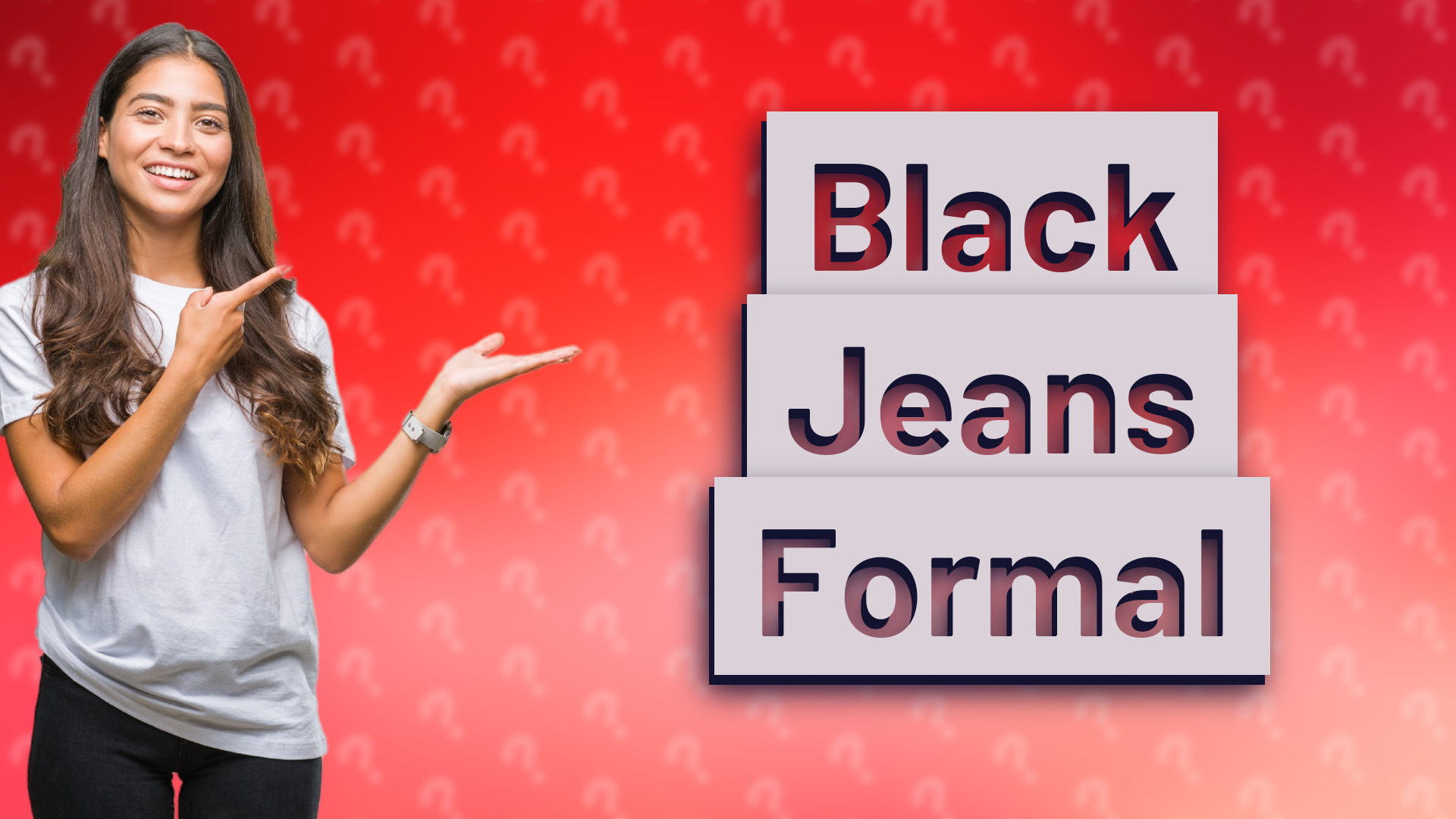 Black Jeans Formal