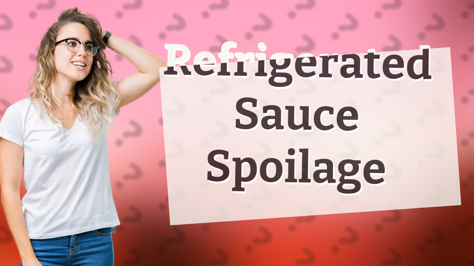 Refrigerated Sauce Spoilage