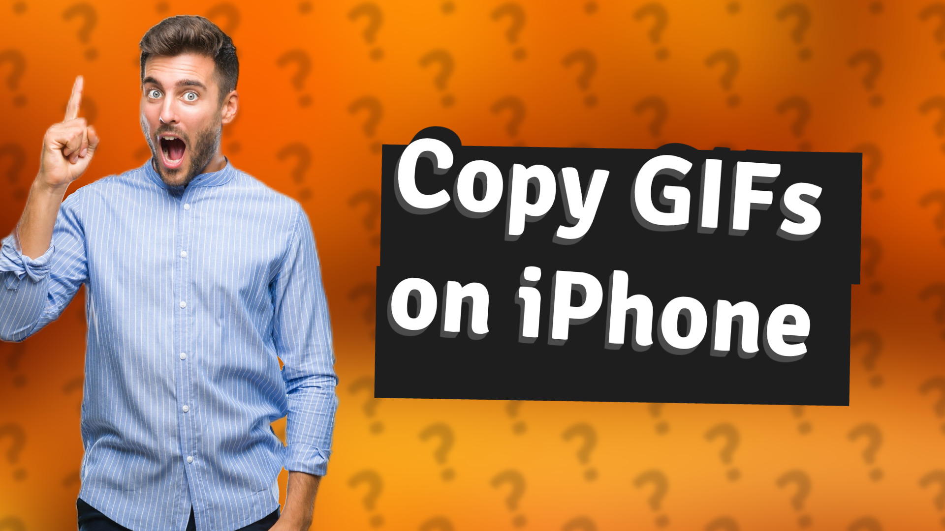 Copy GIFs on iPhone