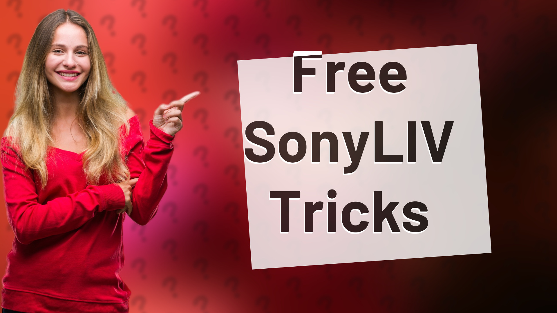 Free SonyLIV Tricks