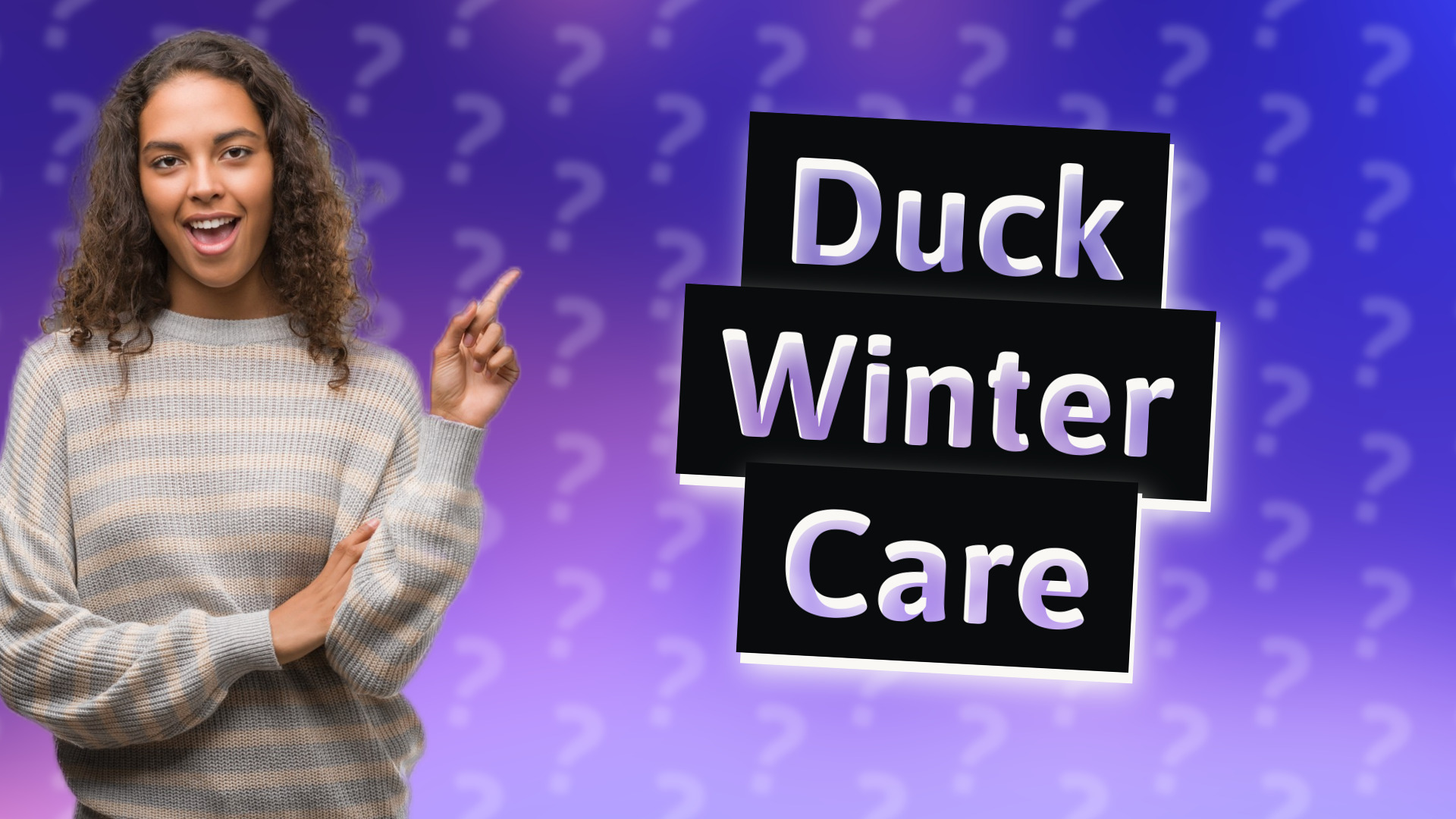 Duck Winter Care