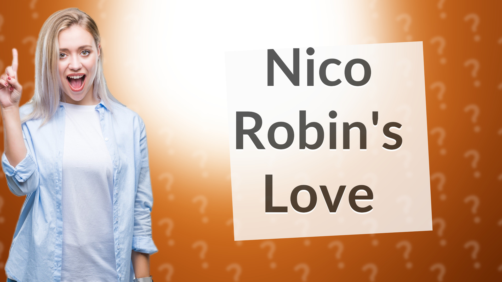 Nico Robin's Love