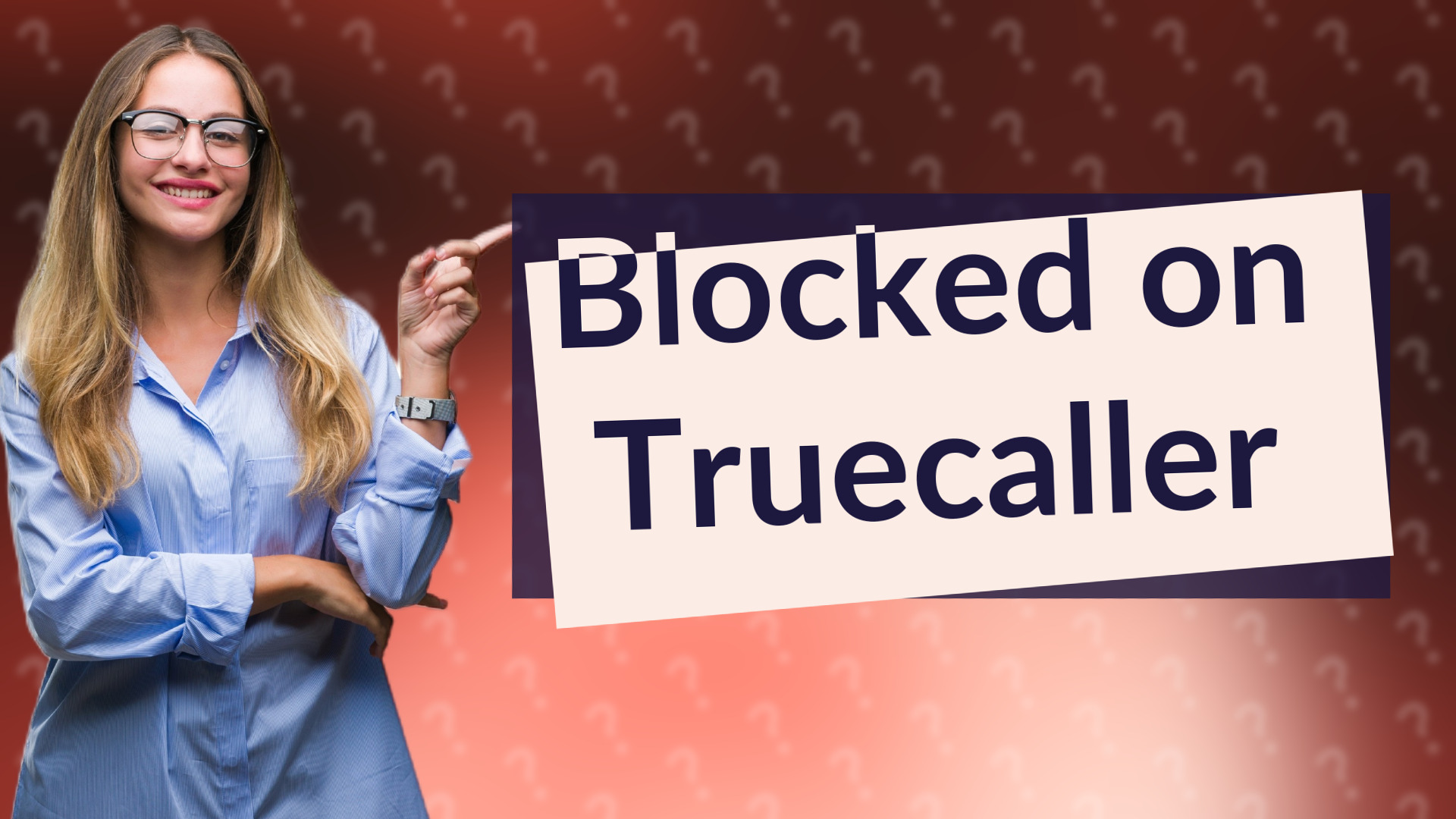 Blocked on Truecaller