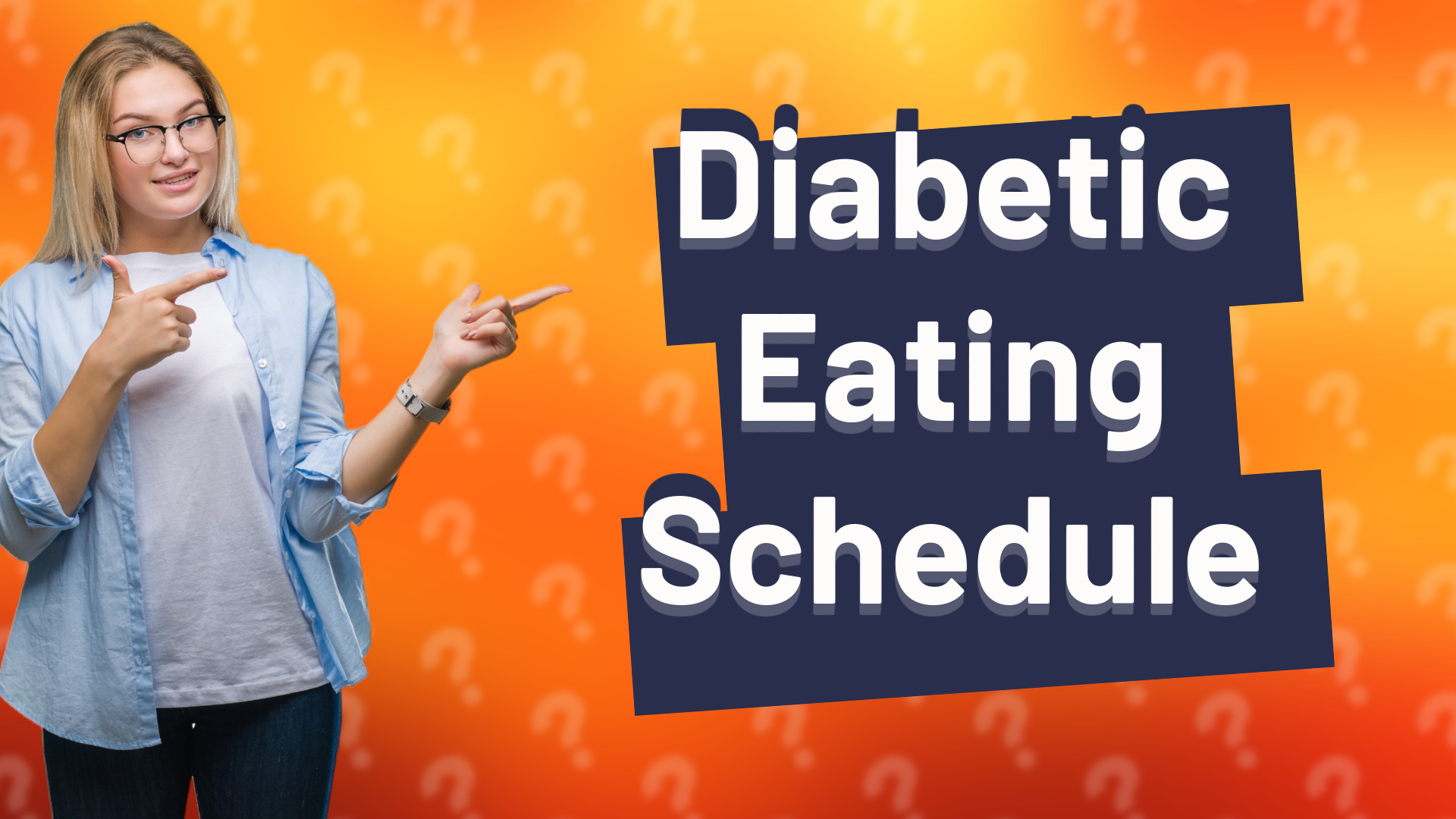 Diabetic Eating Schedule