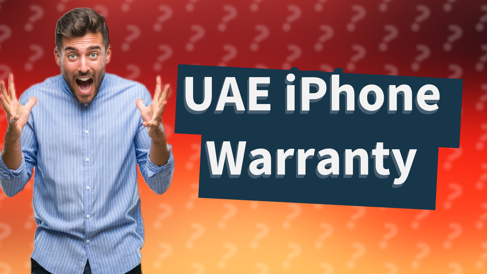 UAE iPhone Warranty