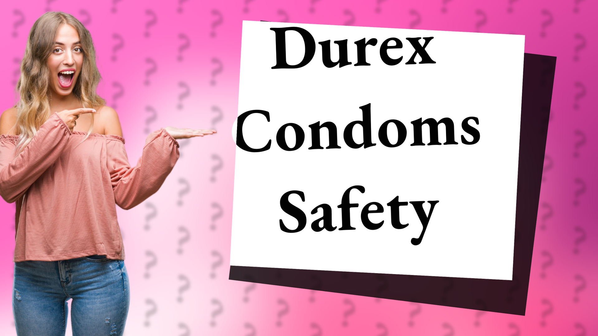 Durex Condoms Safety