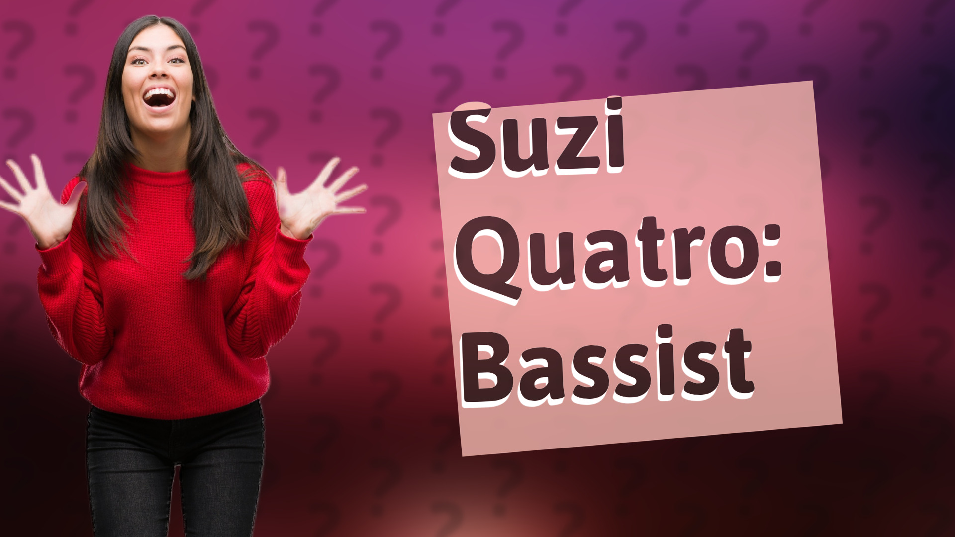 Suzi Quatro: Bassist