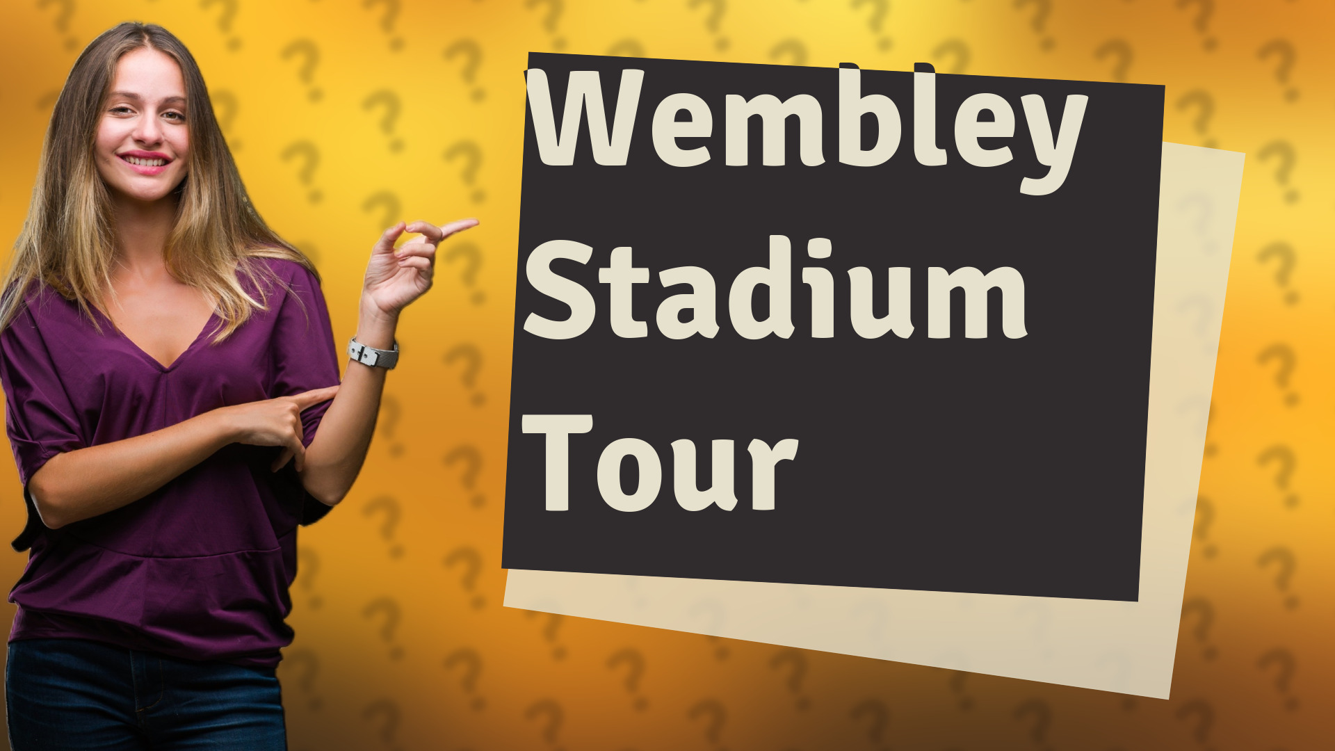 Wembley Stadium Tour