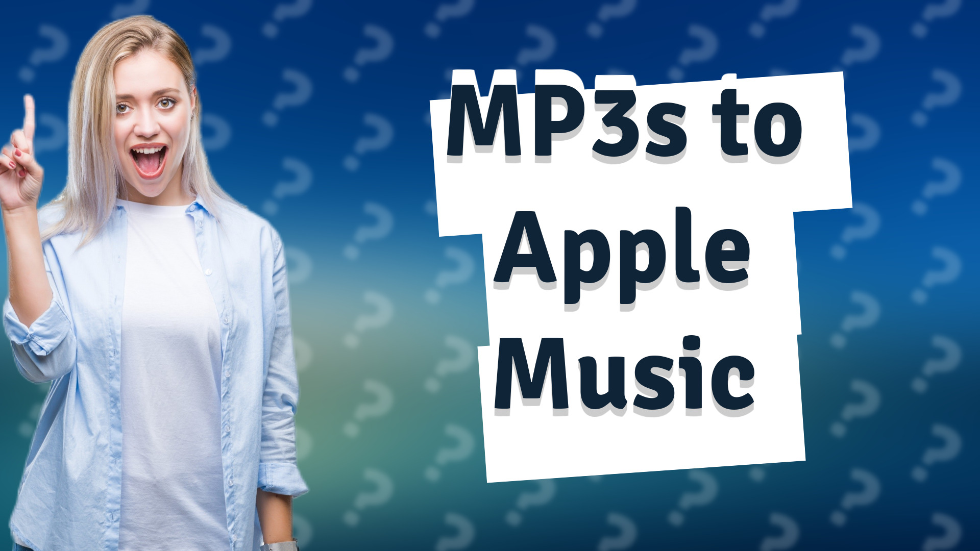 MP3s to Apple Music