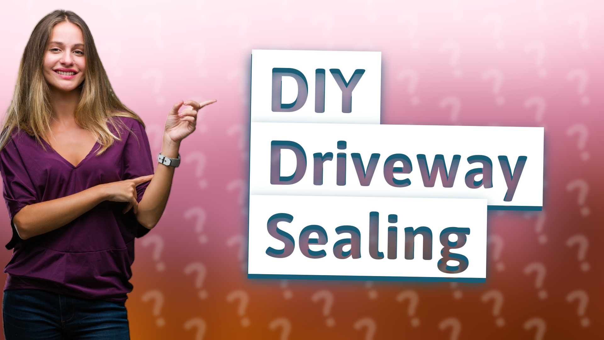 DIY Driveway Sealing