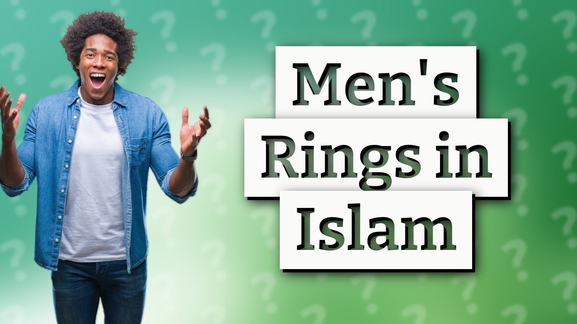 Men's Rings in Islam