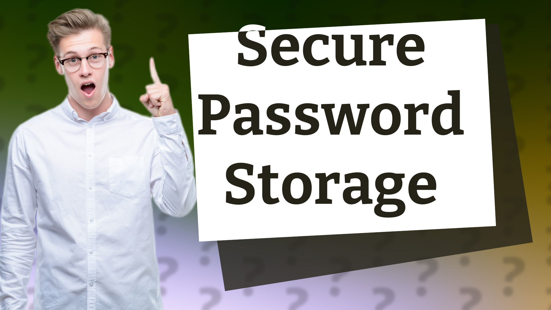Secure Password Storage
