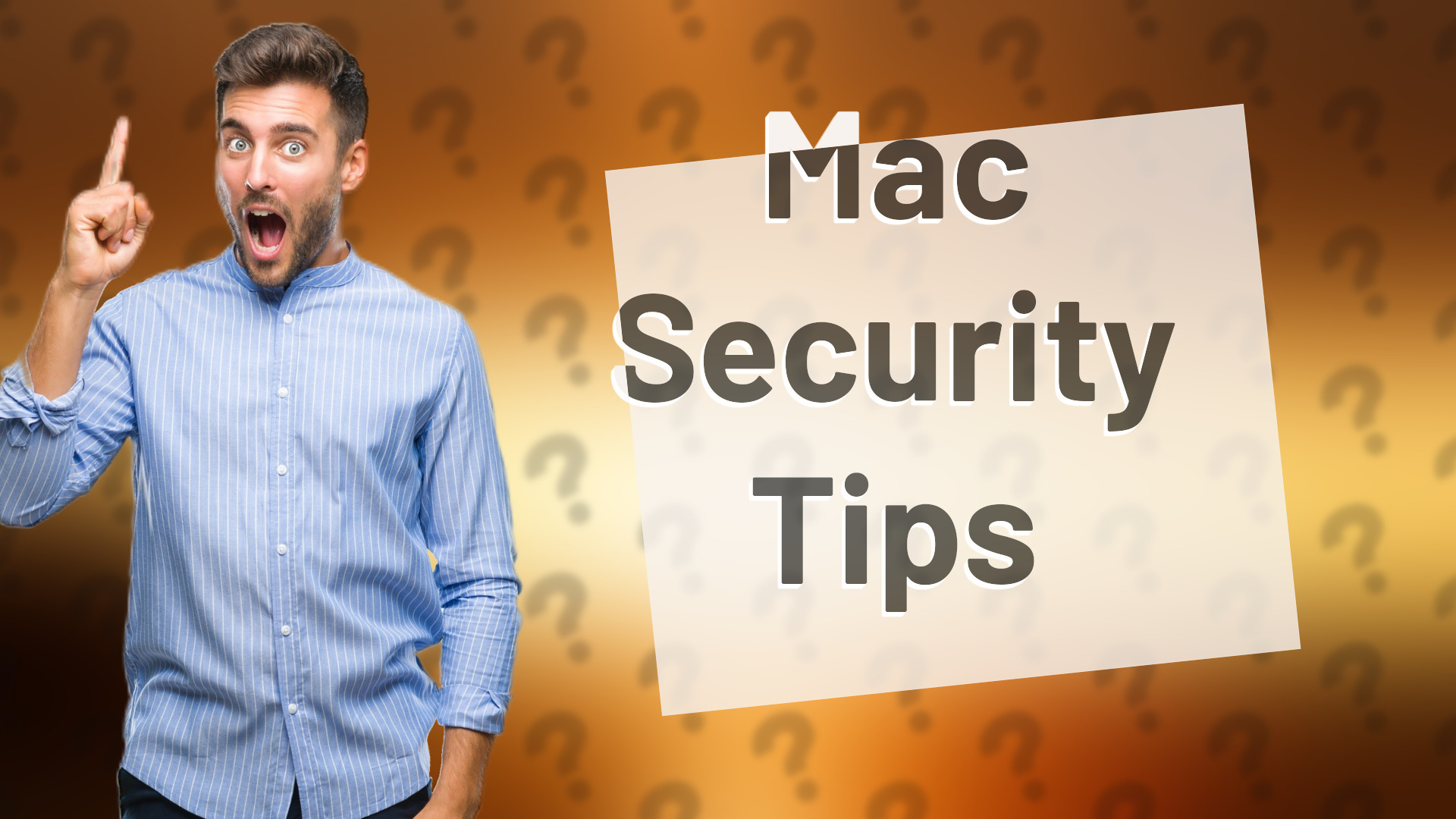 Mac Security Tips