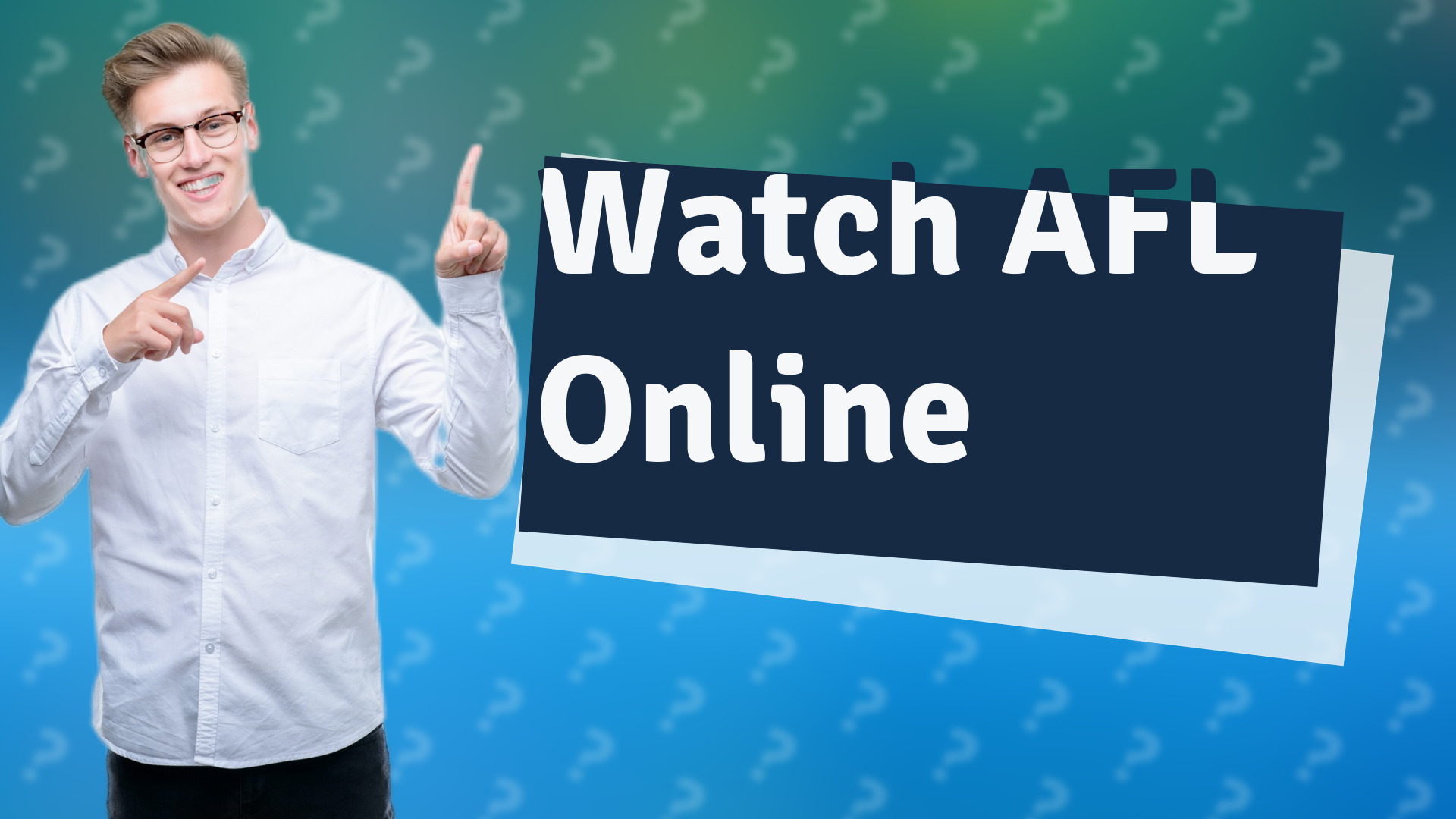 Watch AFL Online