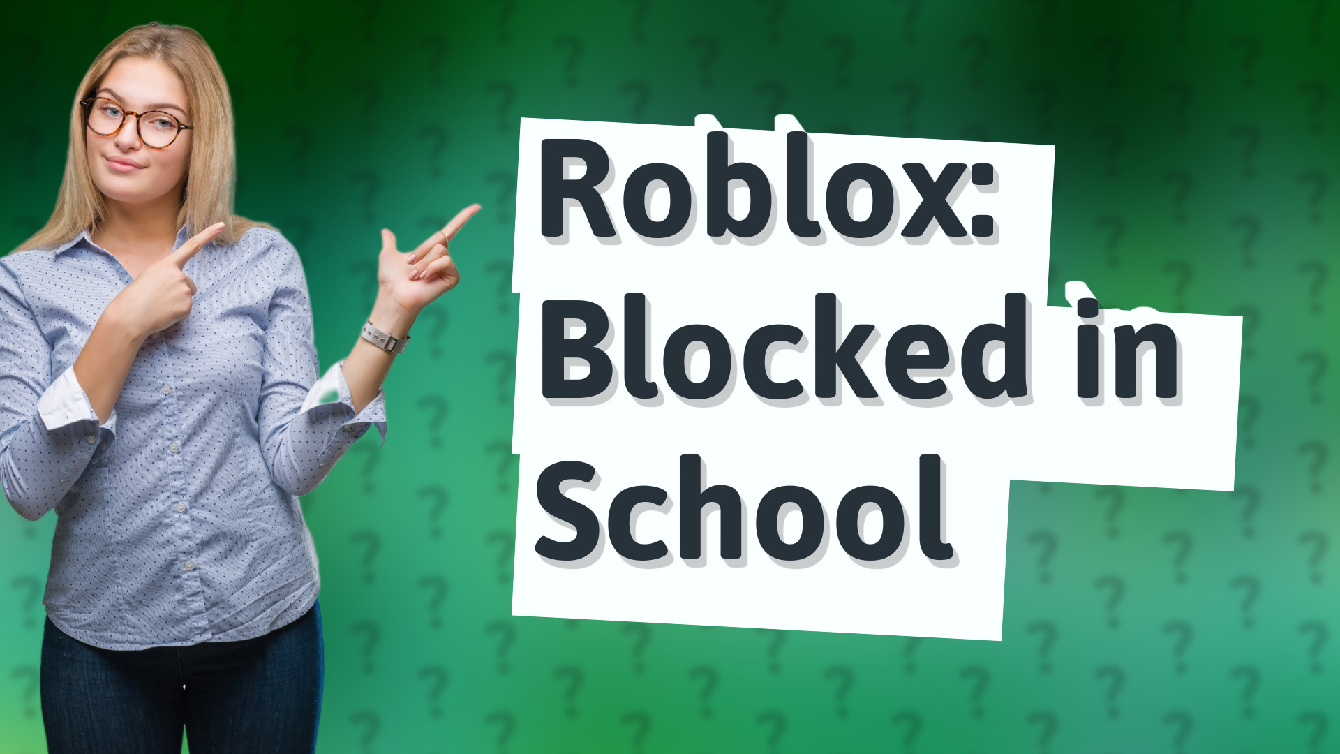 Roblox: Blocked in School