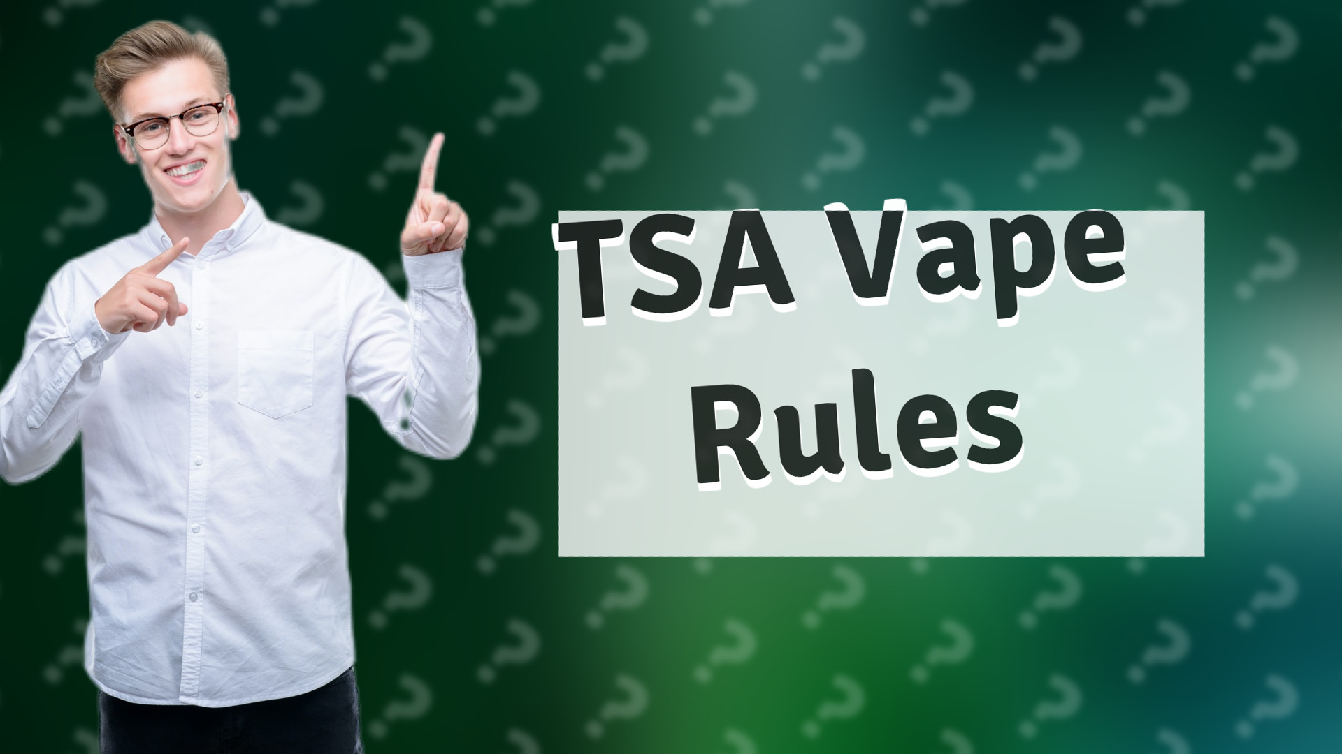 TSA Vape Rules